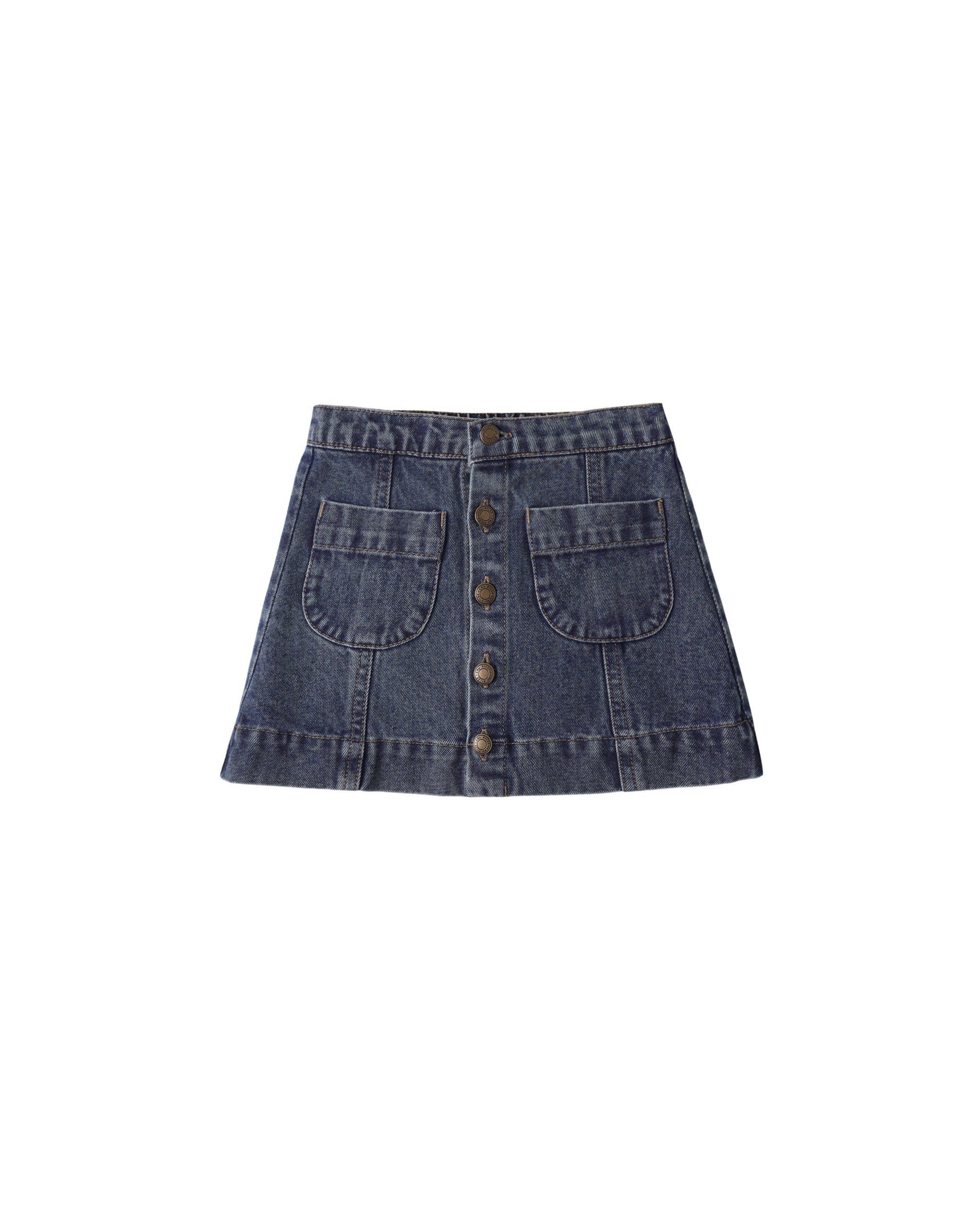 Denver Mini Skirt || Navy