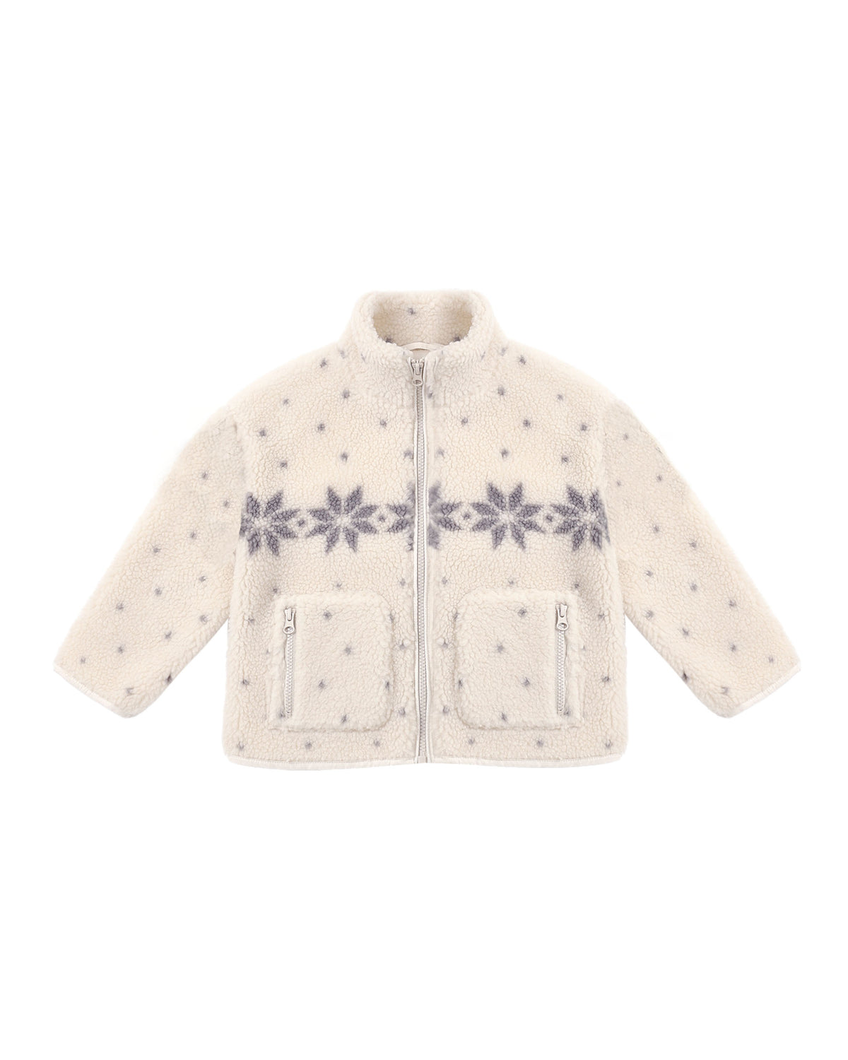 Felix Jacket - Natural Fair Isle