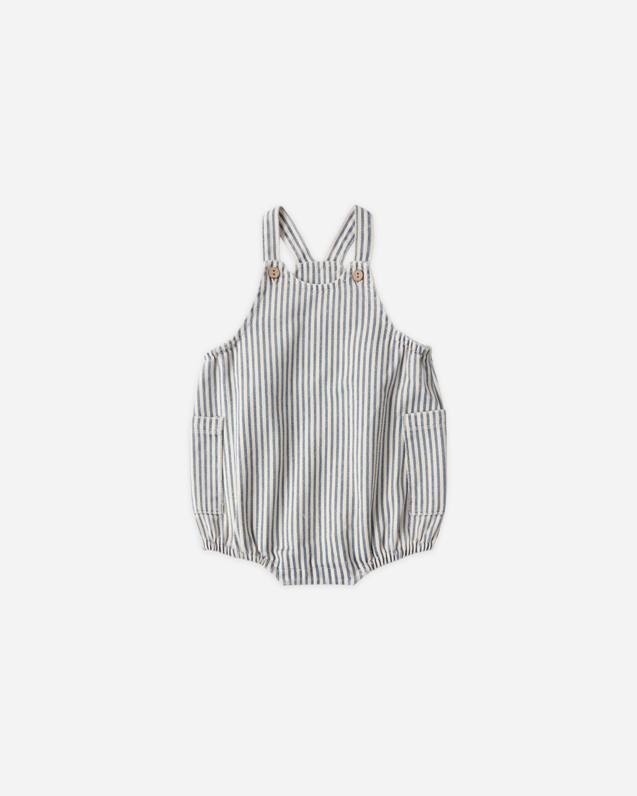 Lou Romper || Railroad Stripe