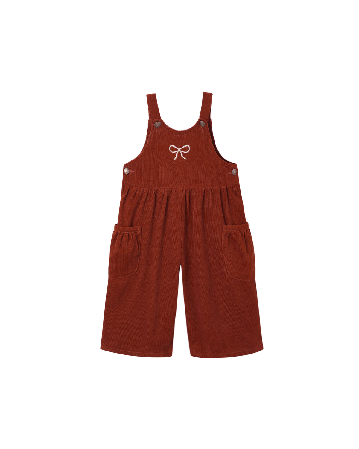 Wide Leg Overall - Ruby