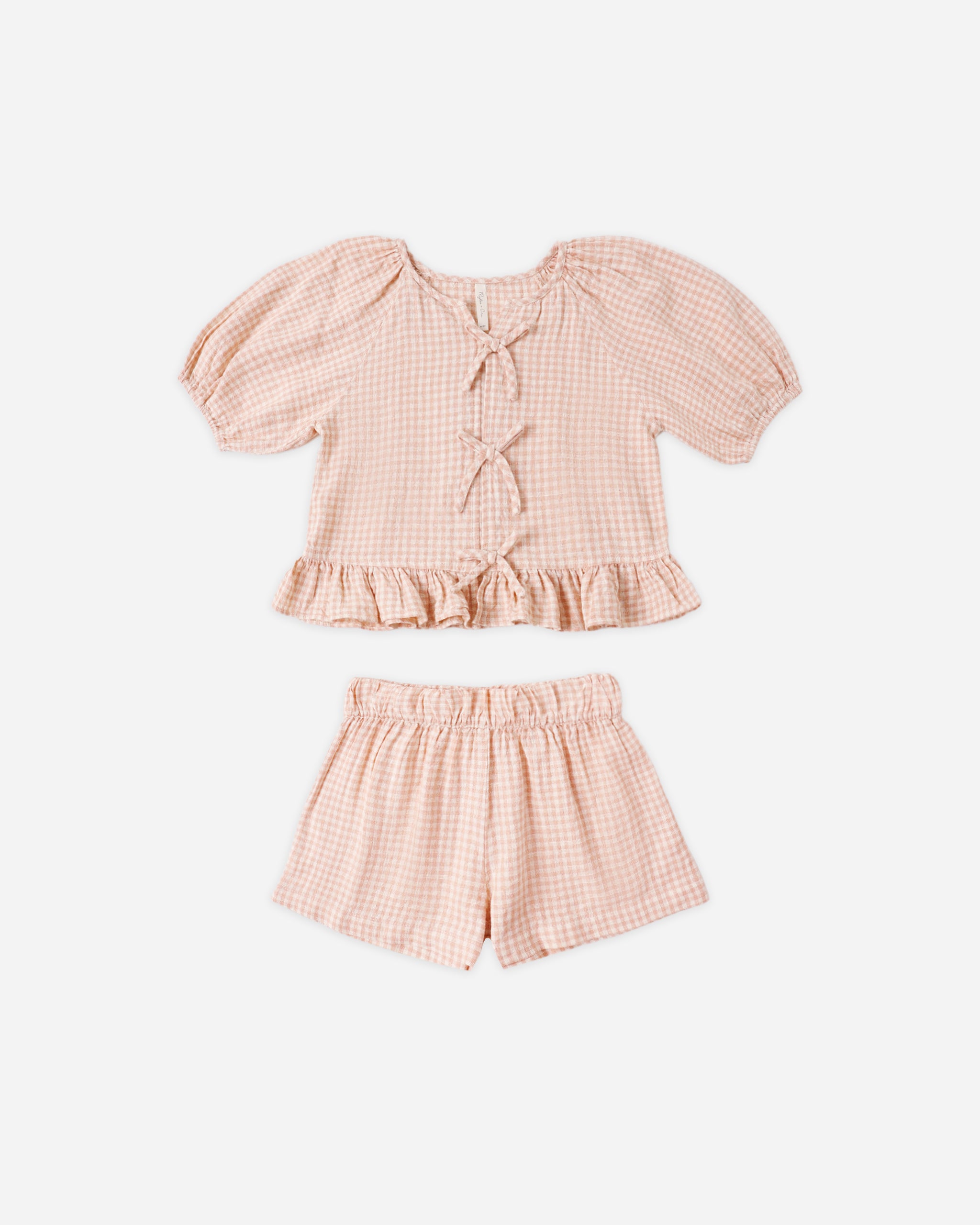 Juniper Set || Petal Gingham