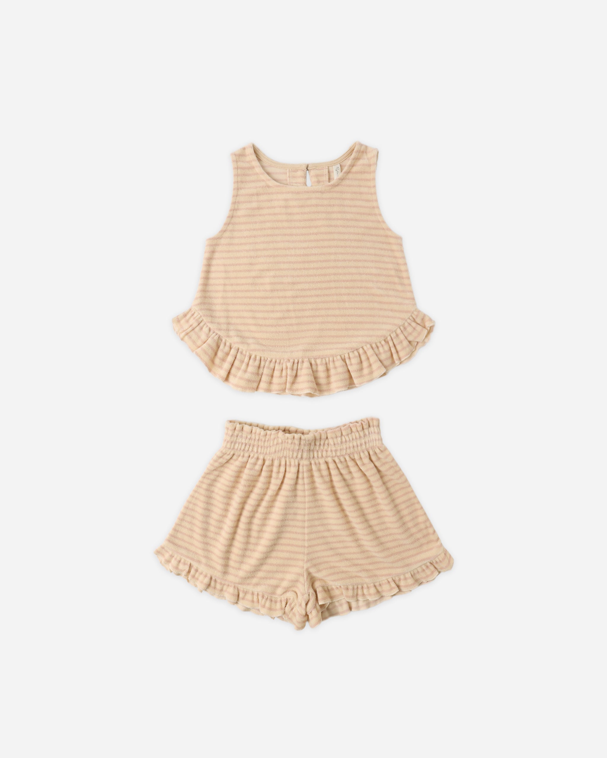 Faye Set || Pink Stripe