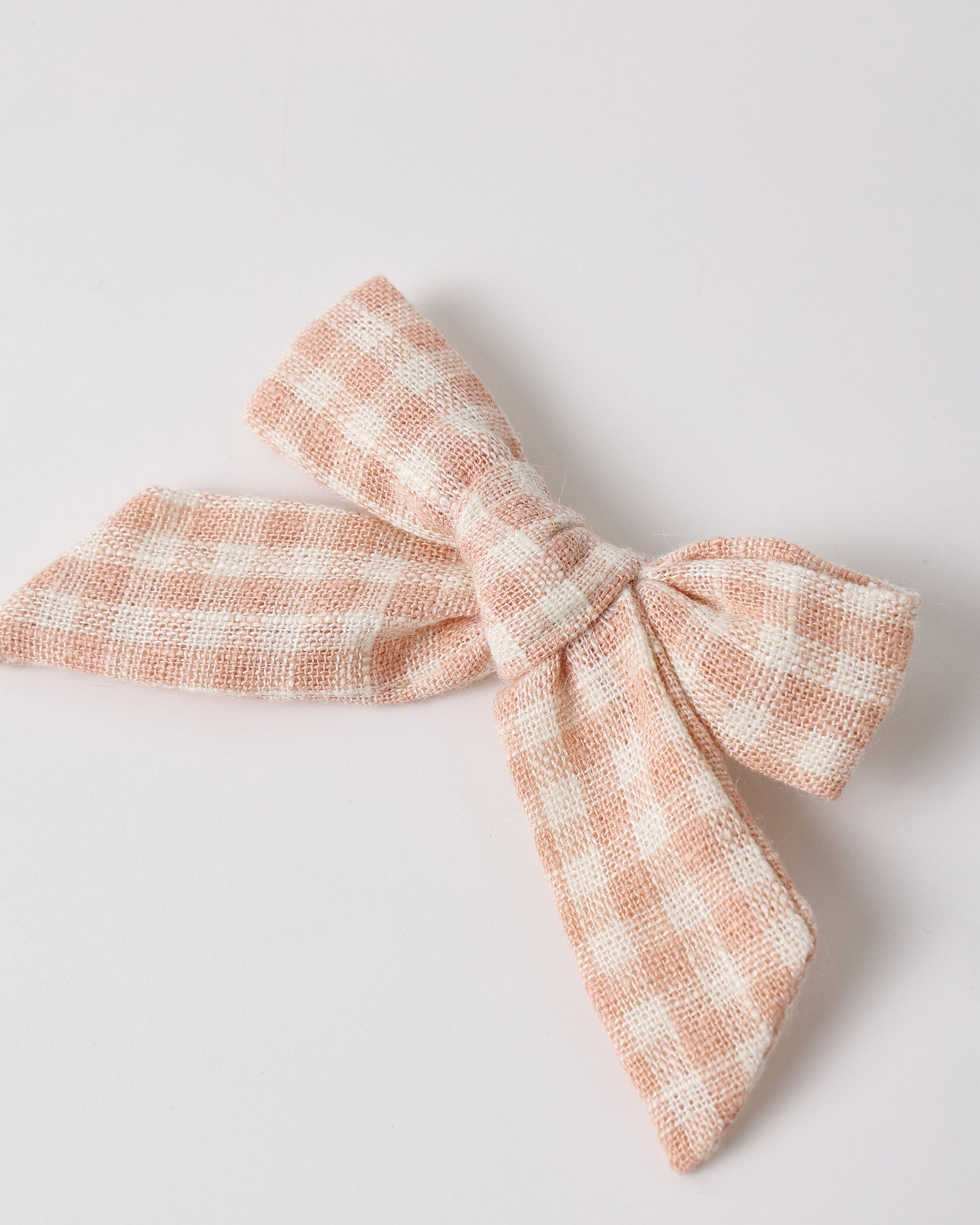 Bows, Set of 2 - Petal Gingham
