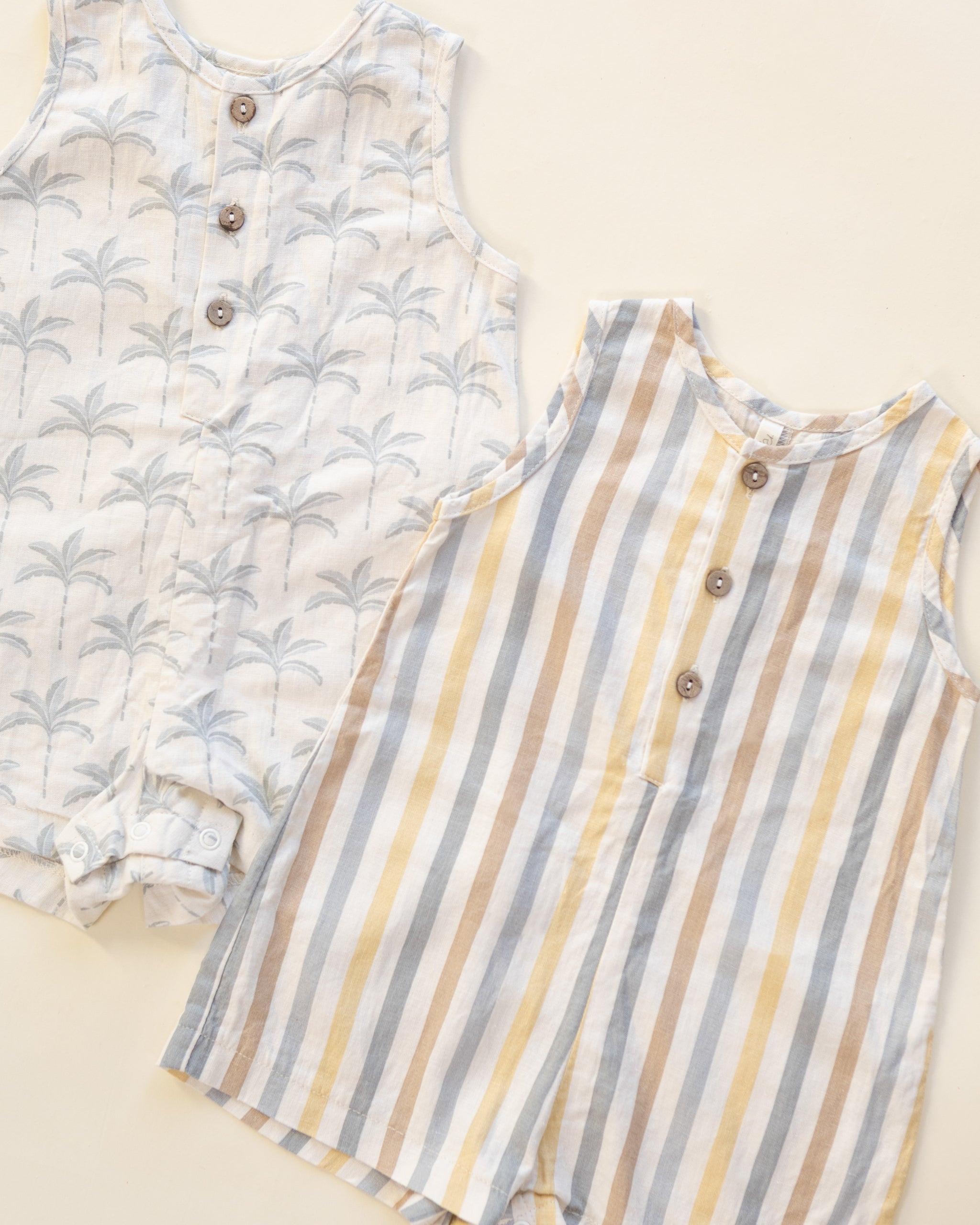 Mavrick Romper - Valencia Stripe