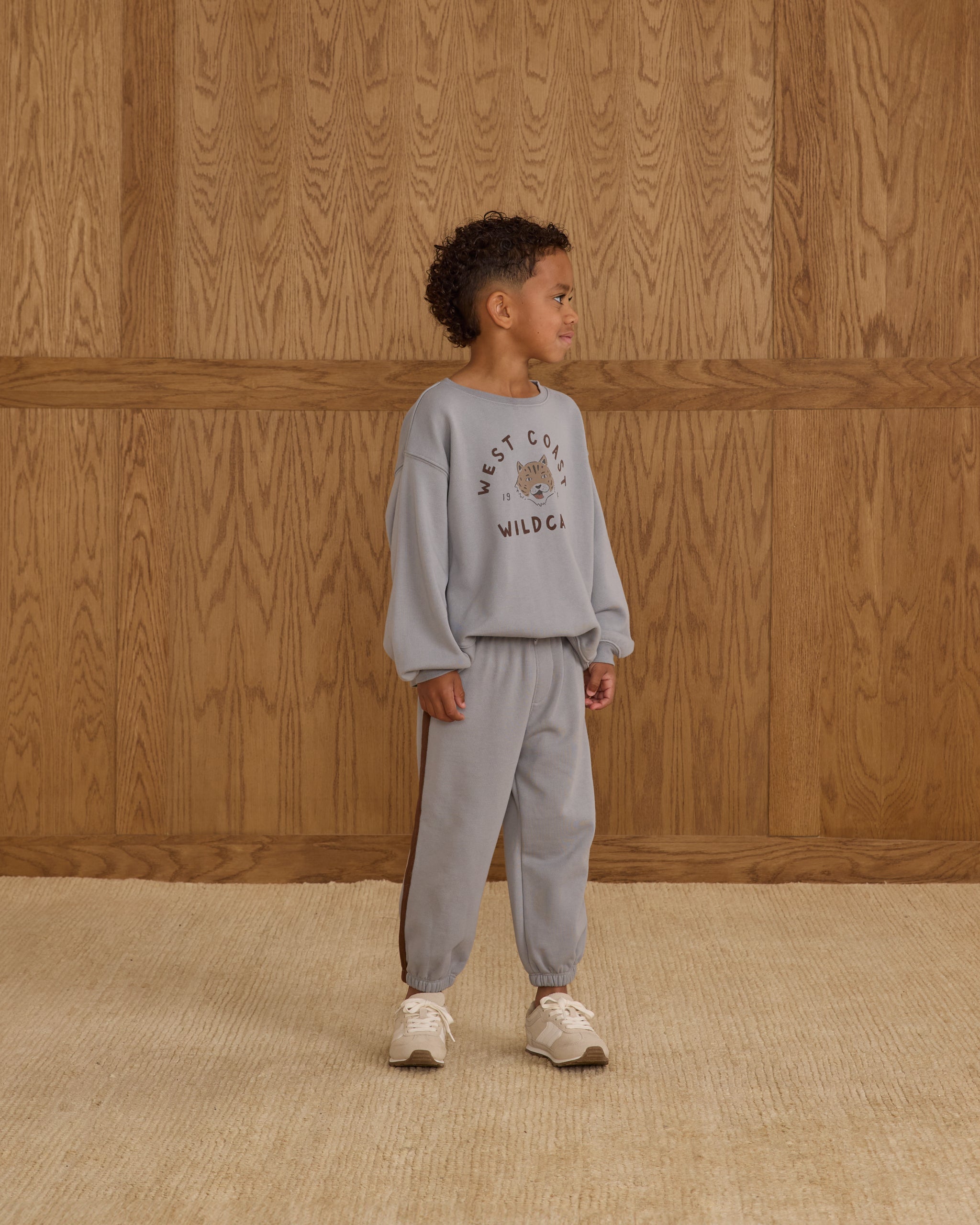Relaxed Jogger || Dusty Blue