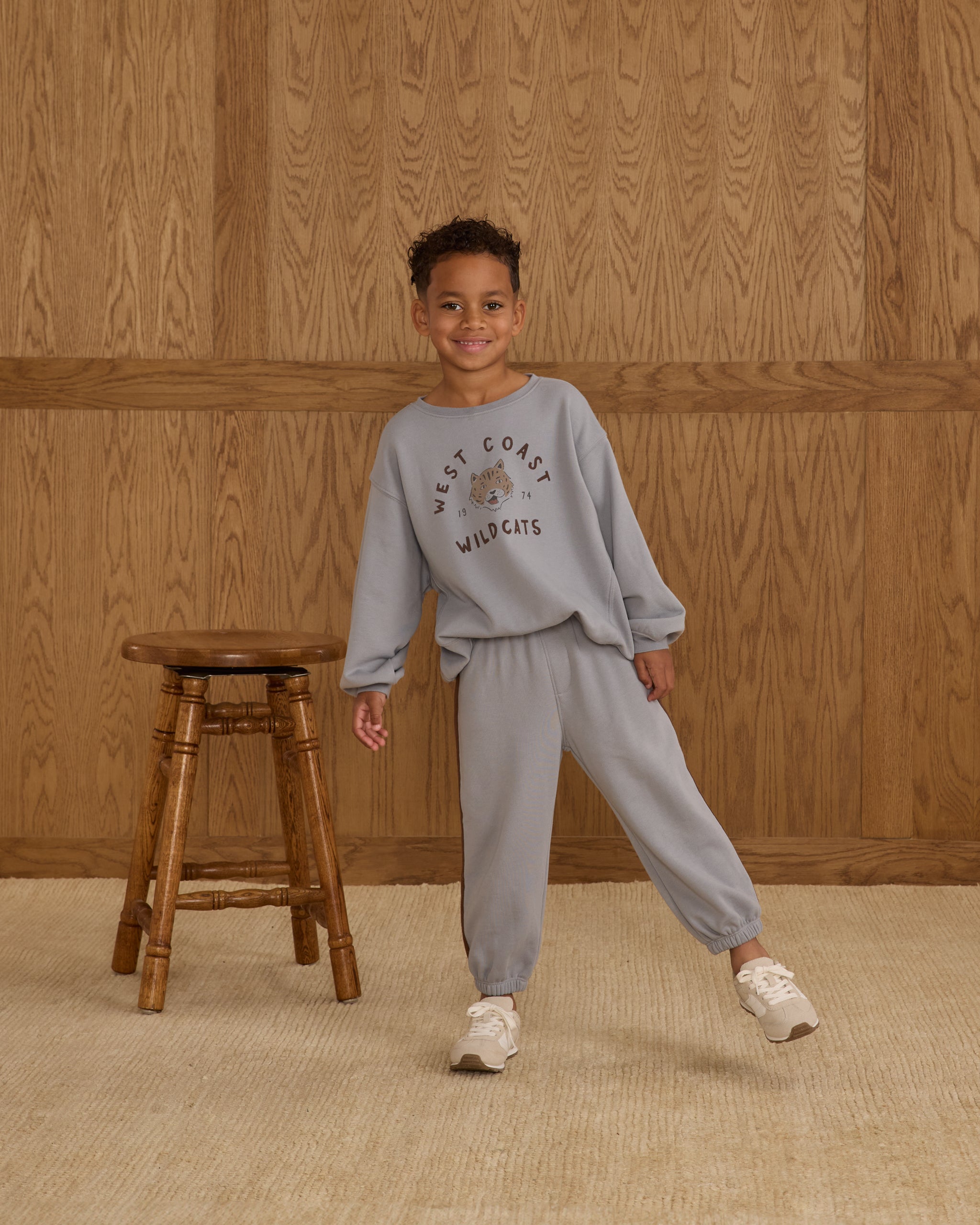 Relaxed Jogger || Dusty Blue