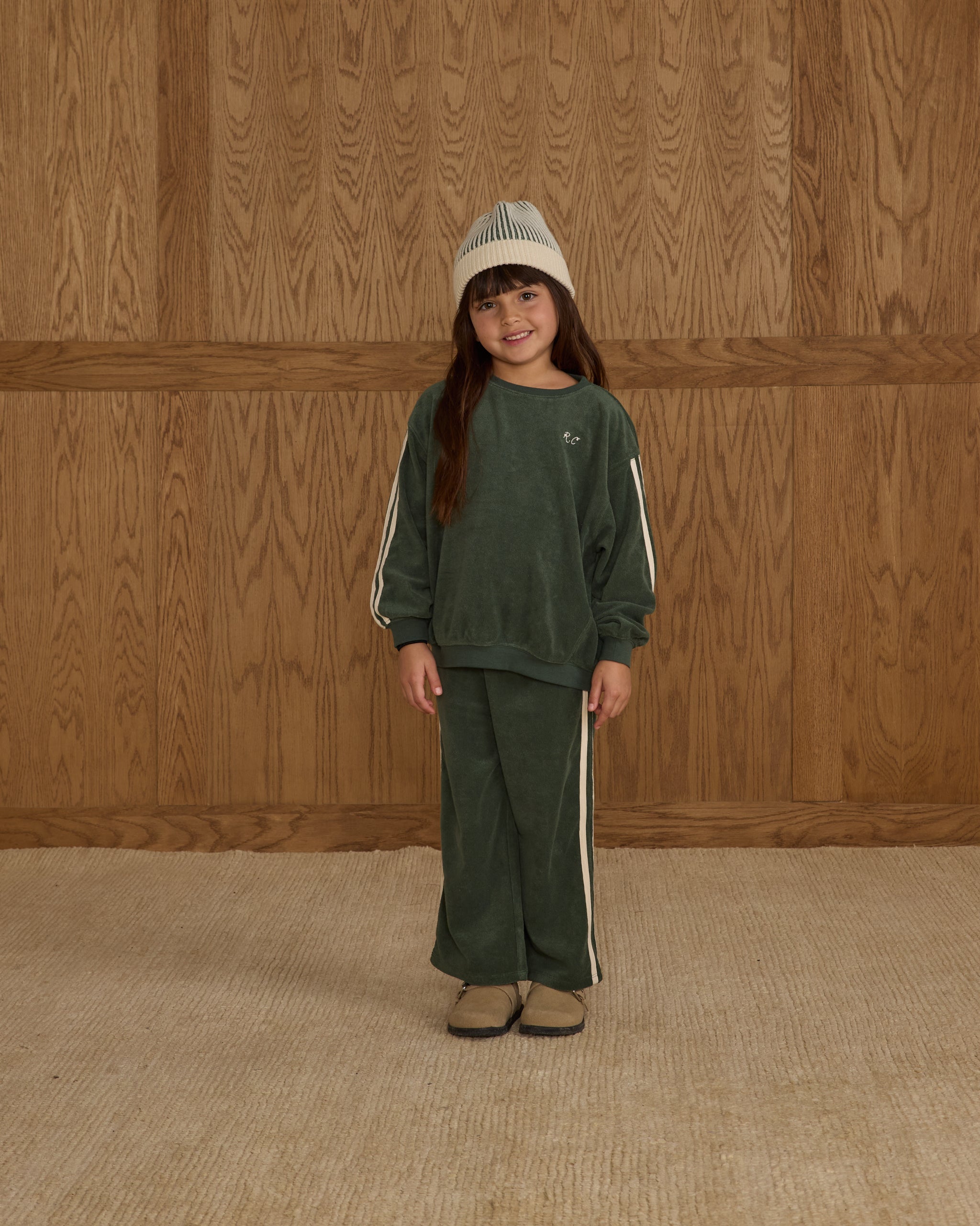 Oversized Sweatshirt || Green