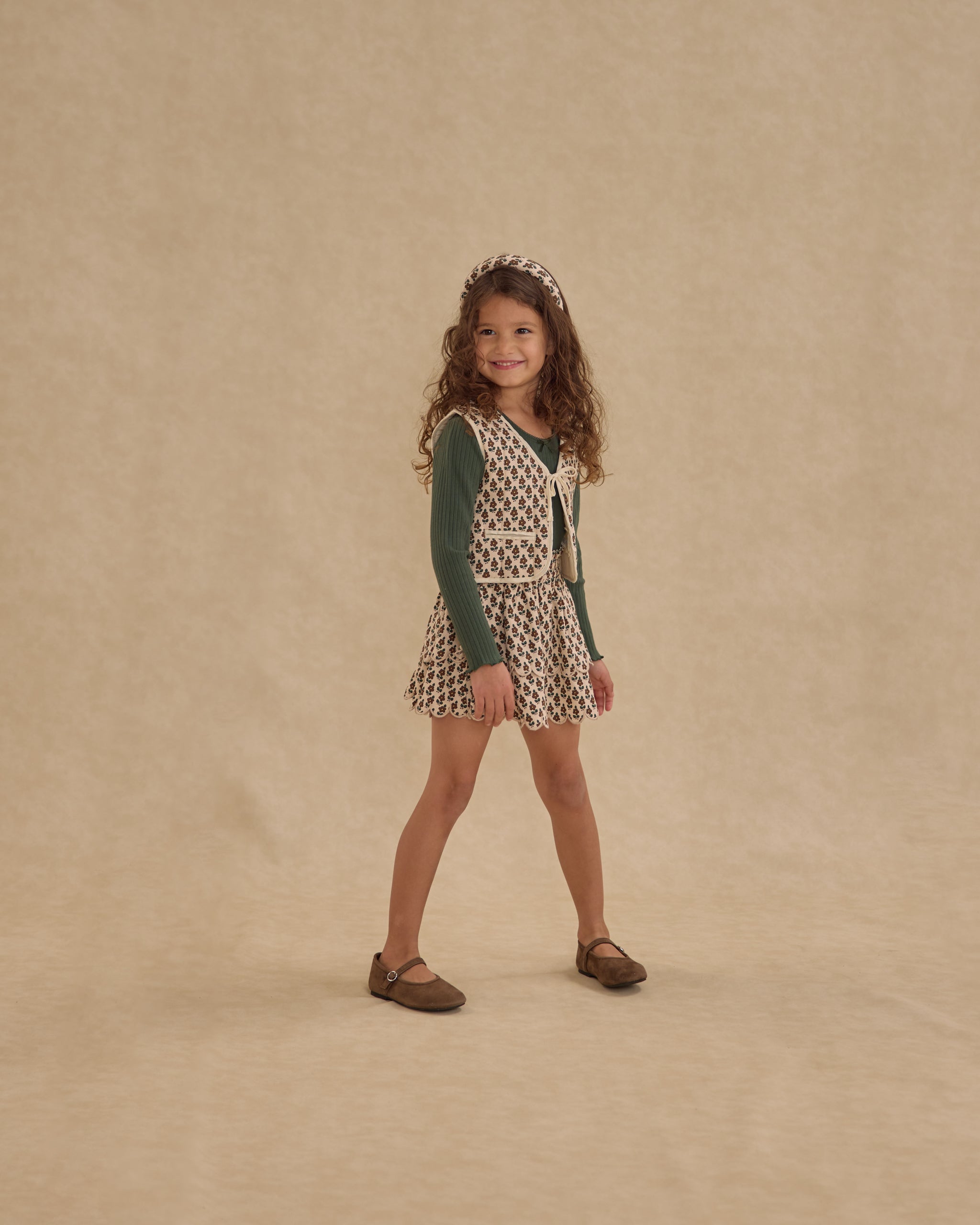 Rose Mini Skirt || Harvest Floral