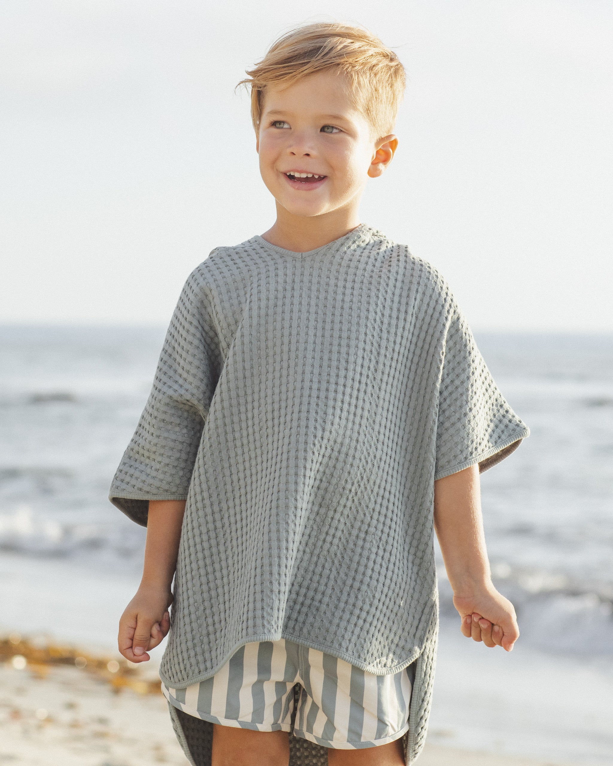 Beach Poncho || Sea Green