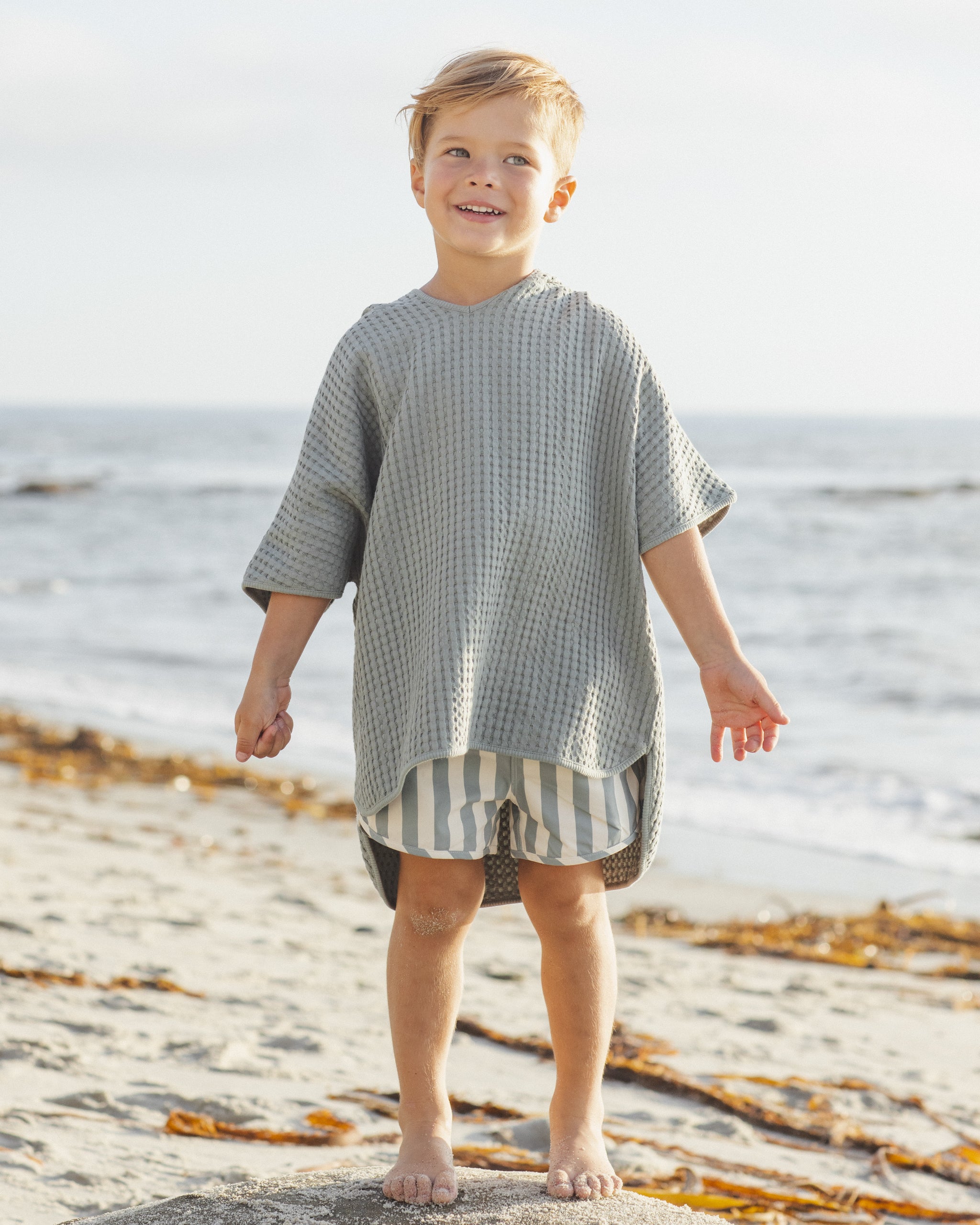 Beach Poncho || Sea Green