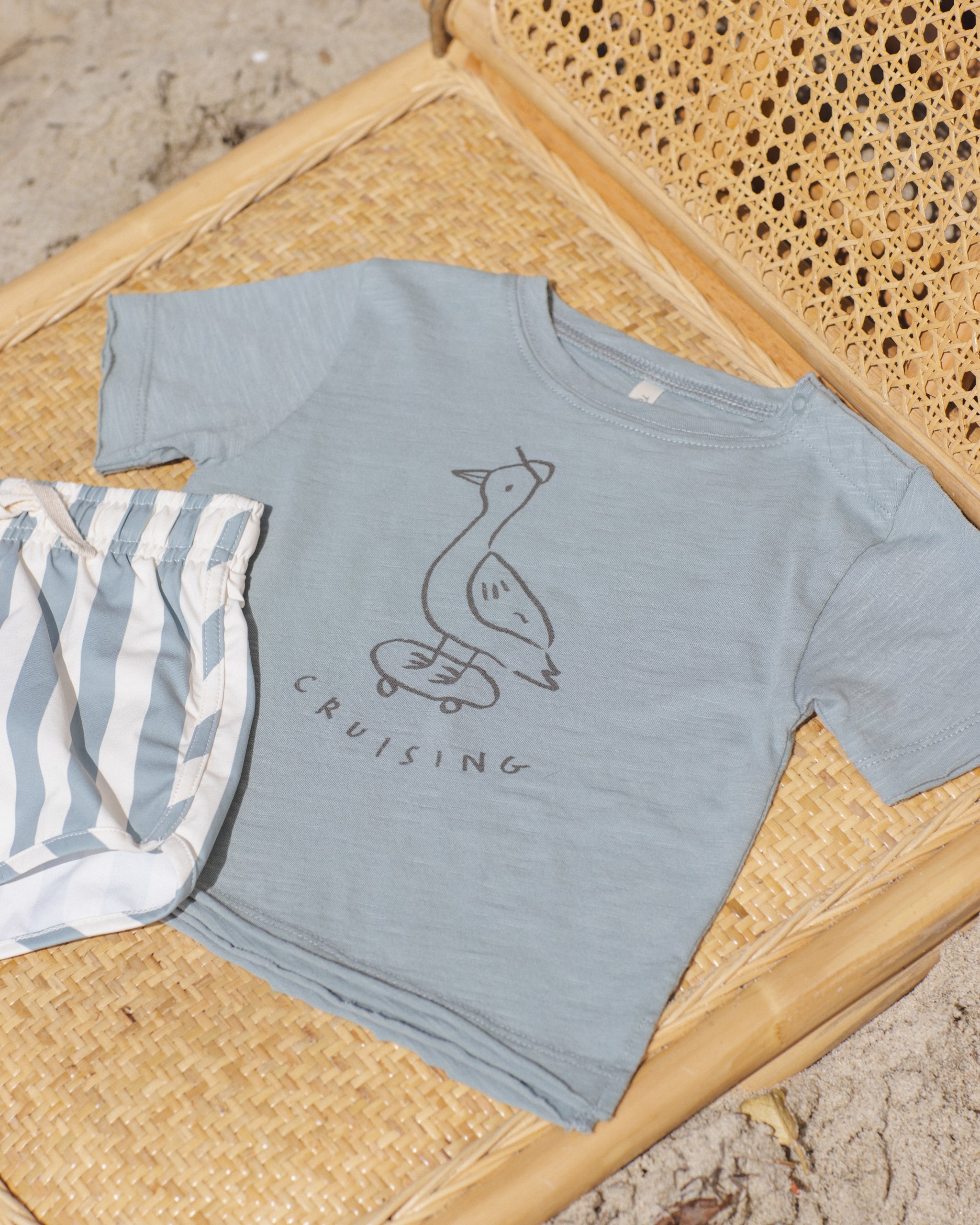 Raw Edge Tee || Cruising