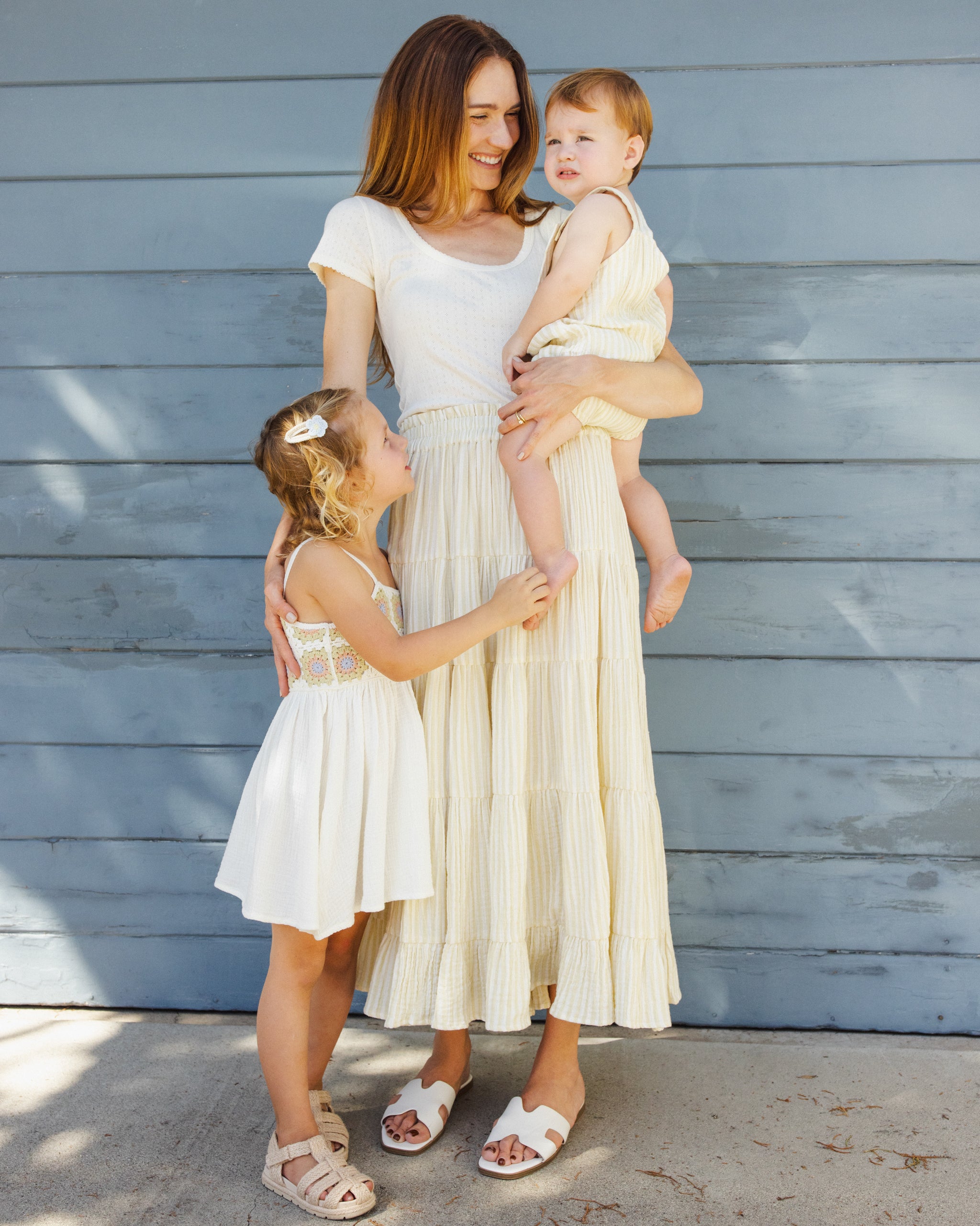 Crochet Sundress || Citron Daisy Check