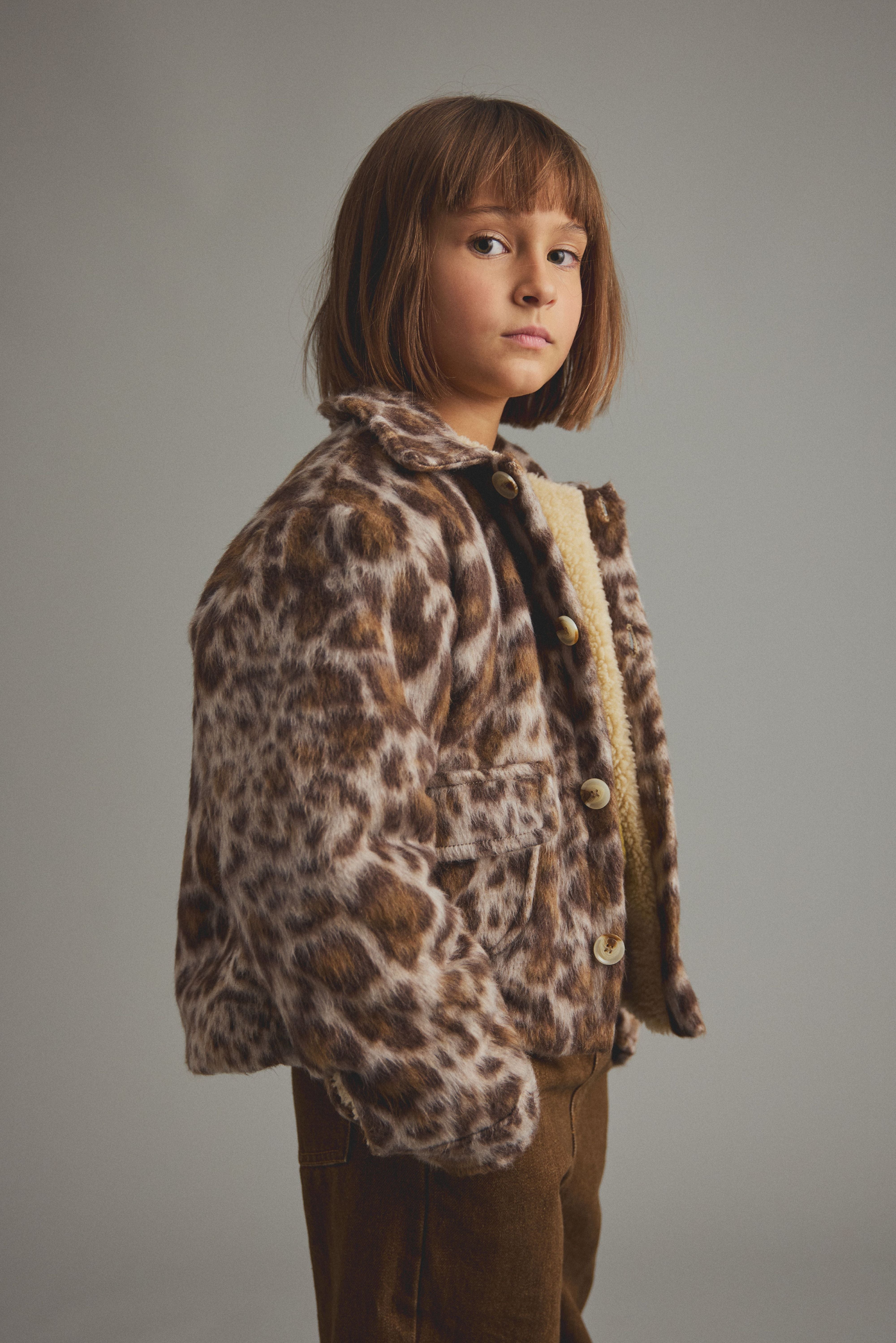 Riga Animal Print Jacquard Jacket - Animal