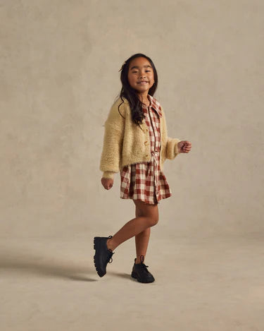 OLIVE DRESS || RUBY PLAID