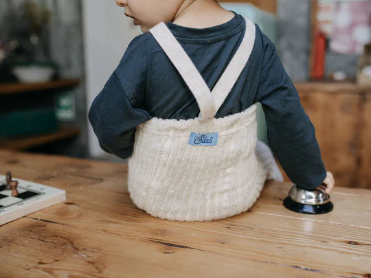 Granny Teddy Footless Cotton Tights (GOTS)