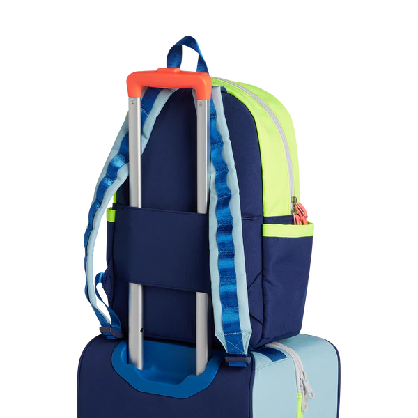 Kane Backpack - Navy/Neon