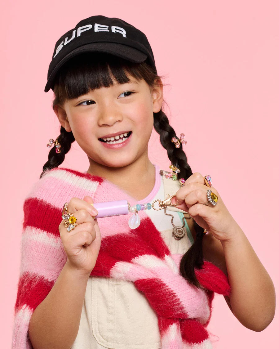 Mermaid Magic Lip Balm Key Chain - Blue