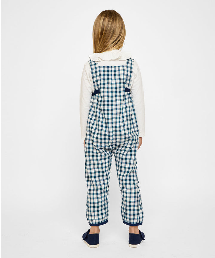 Scout Overall - Blue Picnic Check