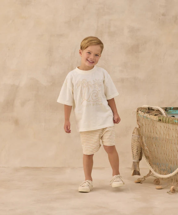 Sam Short || Butterscotch Stripe