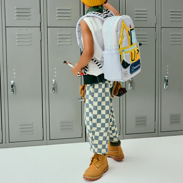 Kane Mini Backpack - Construction Truck