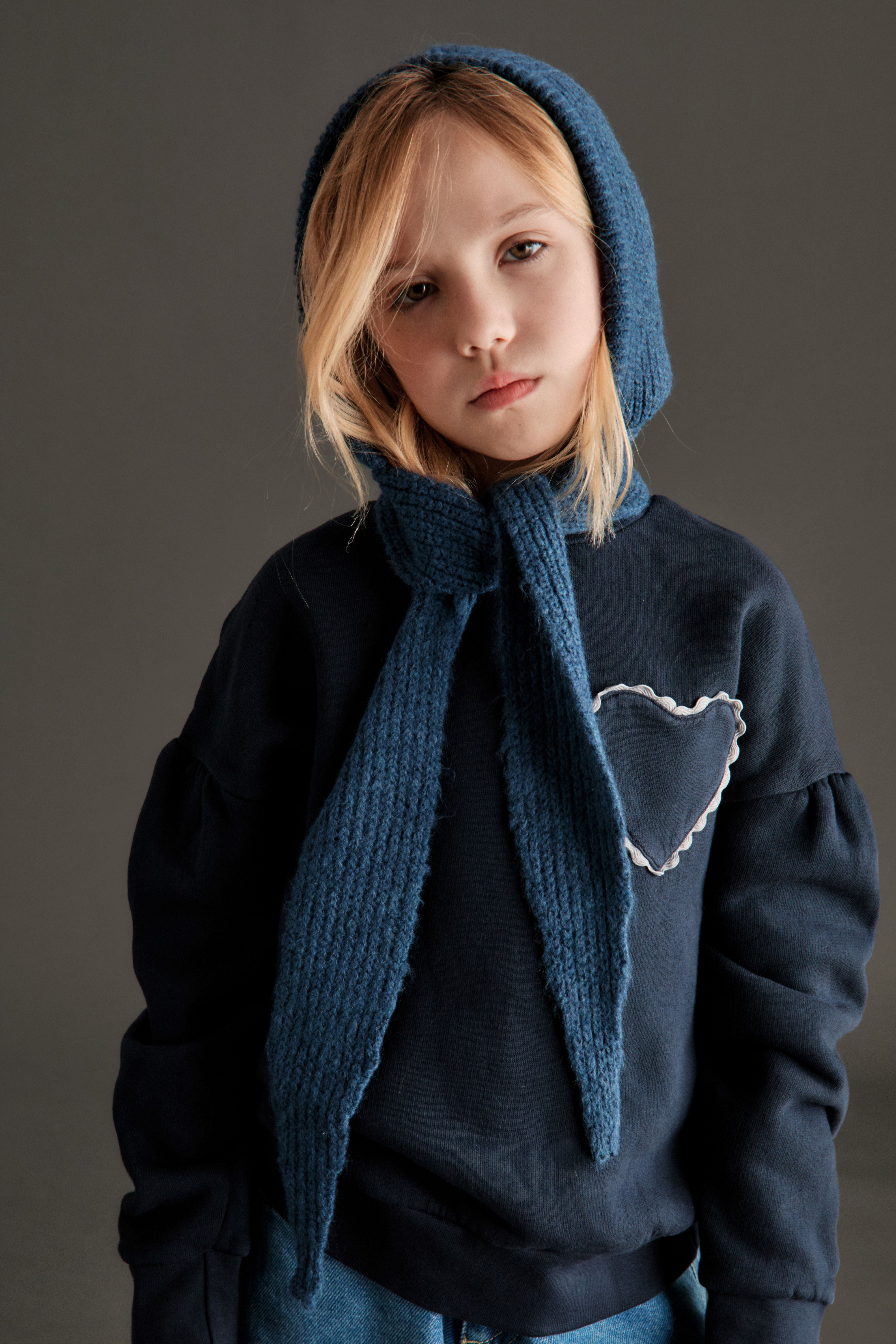 Clotilde Fleece Sweatshirt - Blue