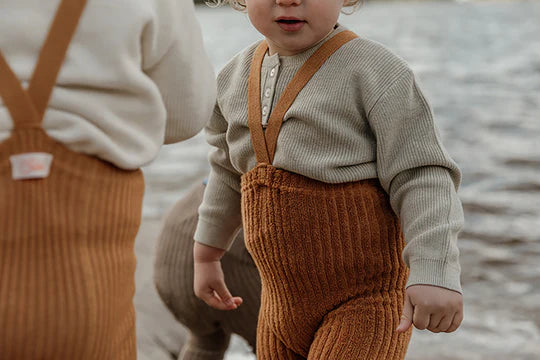 Granny Teddy Footless Cotton Tights (GOTS)