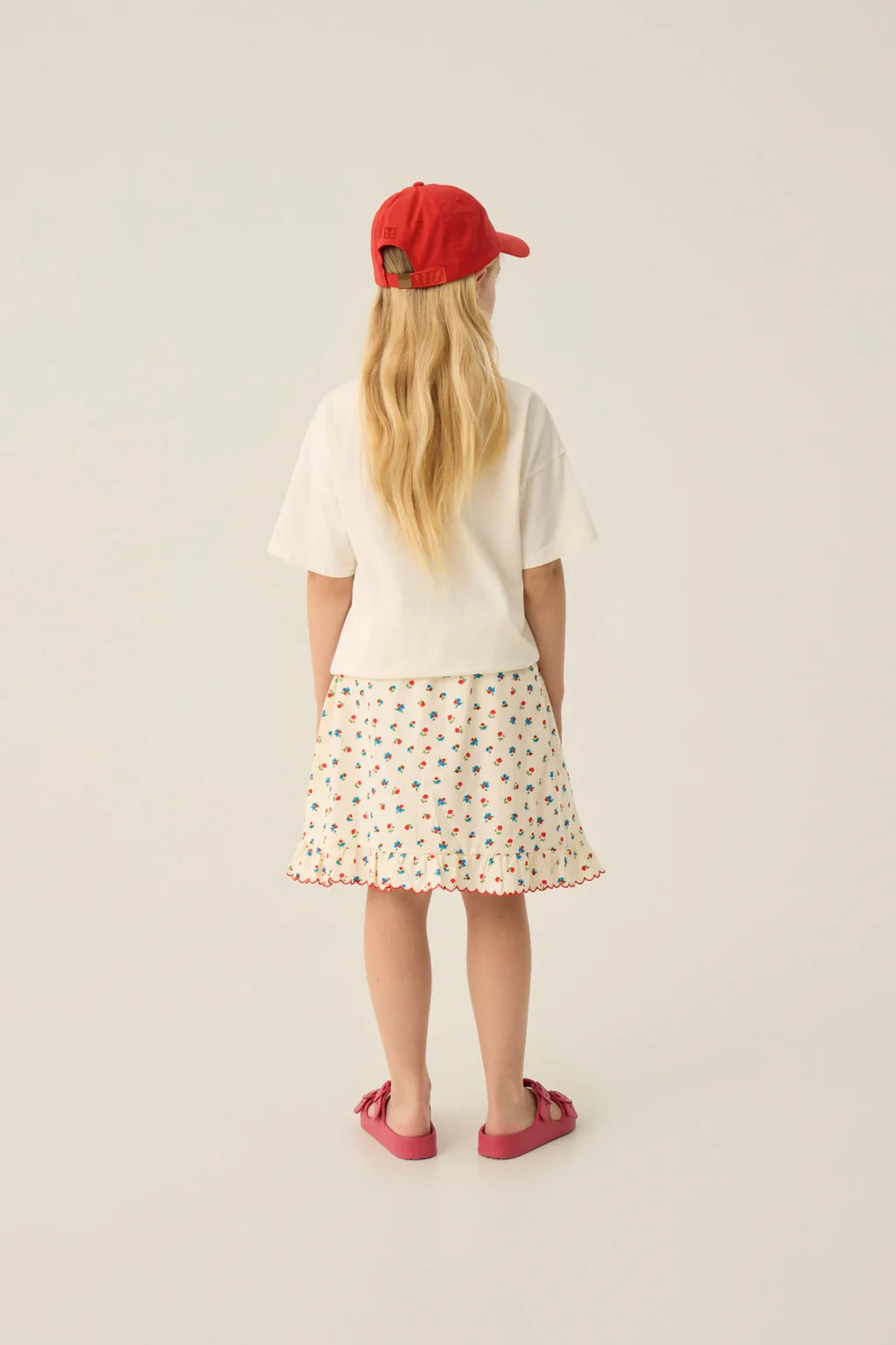 Small Flowers Allover Skirt