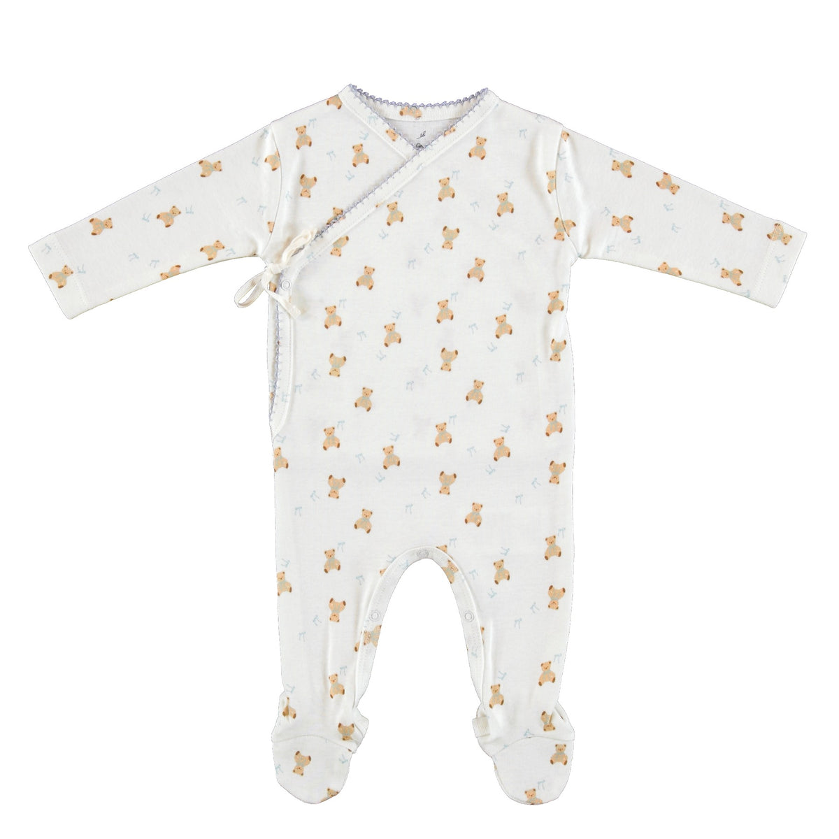 Ted Wrap Overall - Teddy Blue