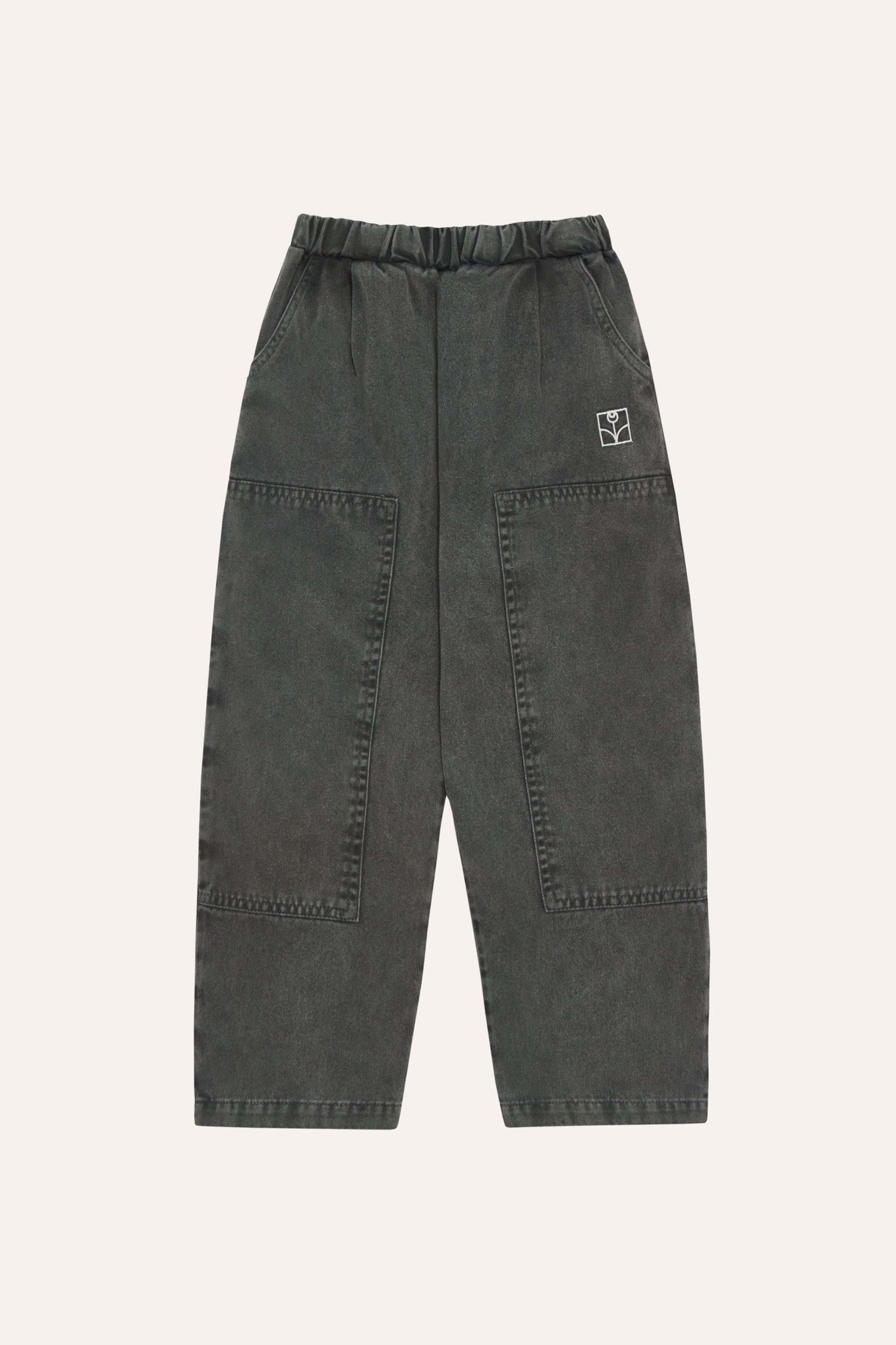 Patches Trousers - Grey