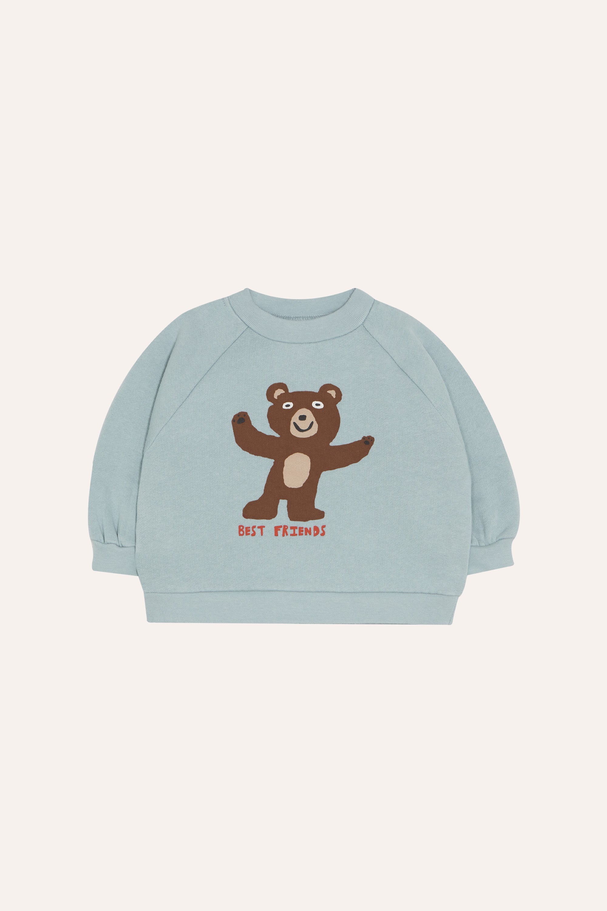 Bear Baby Sweatshirt - Light Blue
