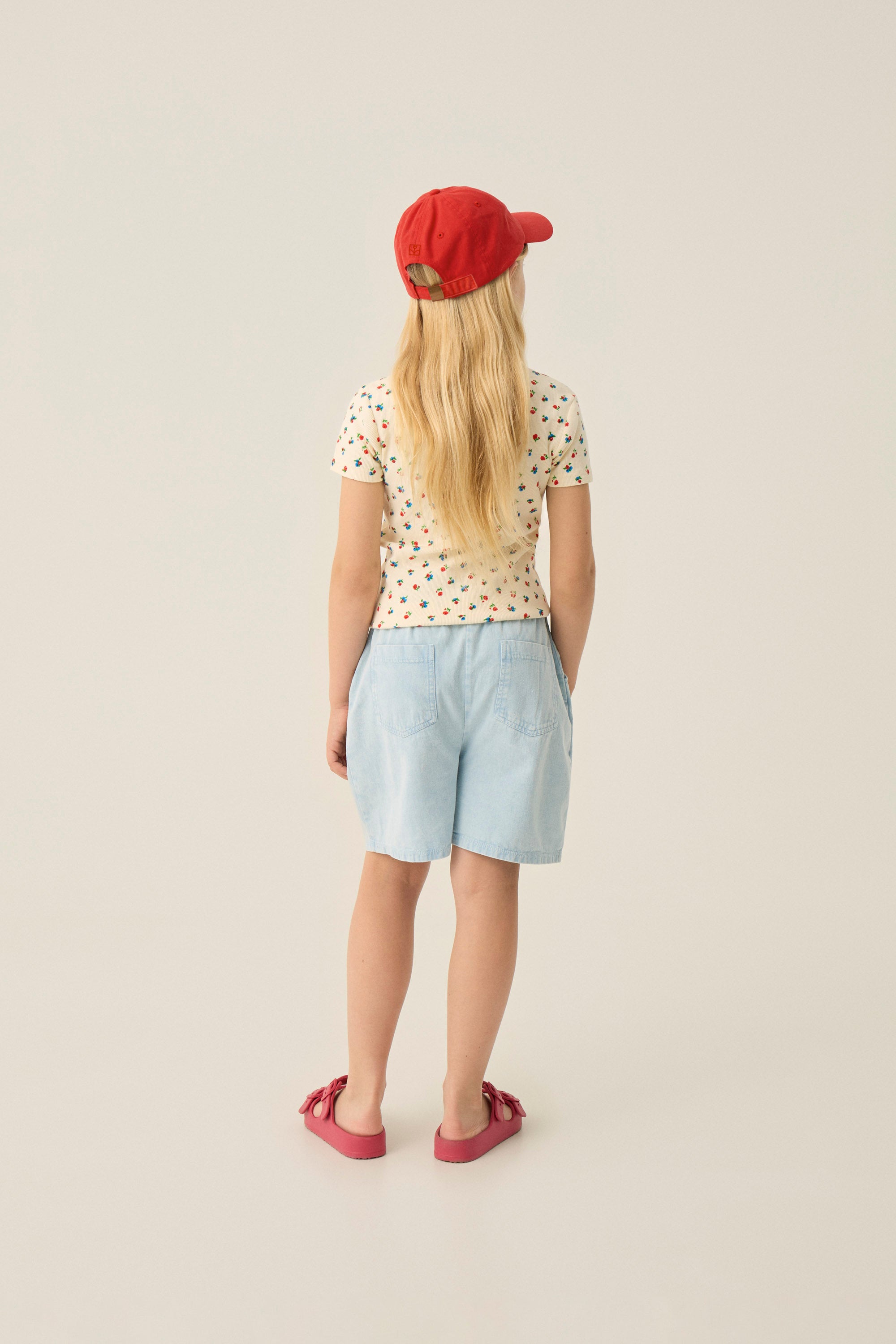 Small Flowers Allover T-Shirt - Ecru