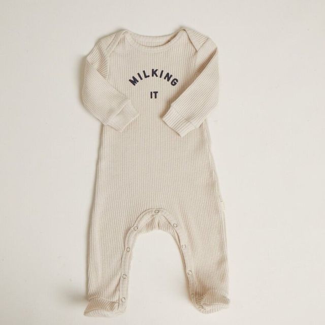 Milking It Oat Onesie