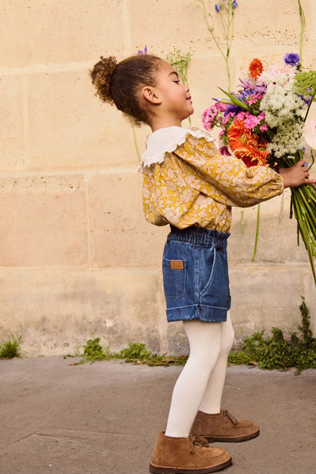 Clea Blouse - Honey Mountain Avens