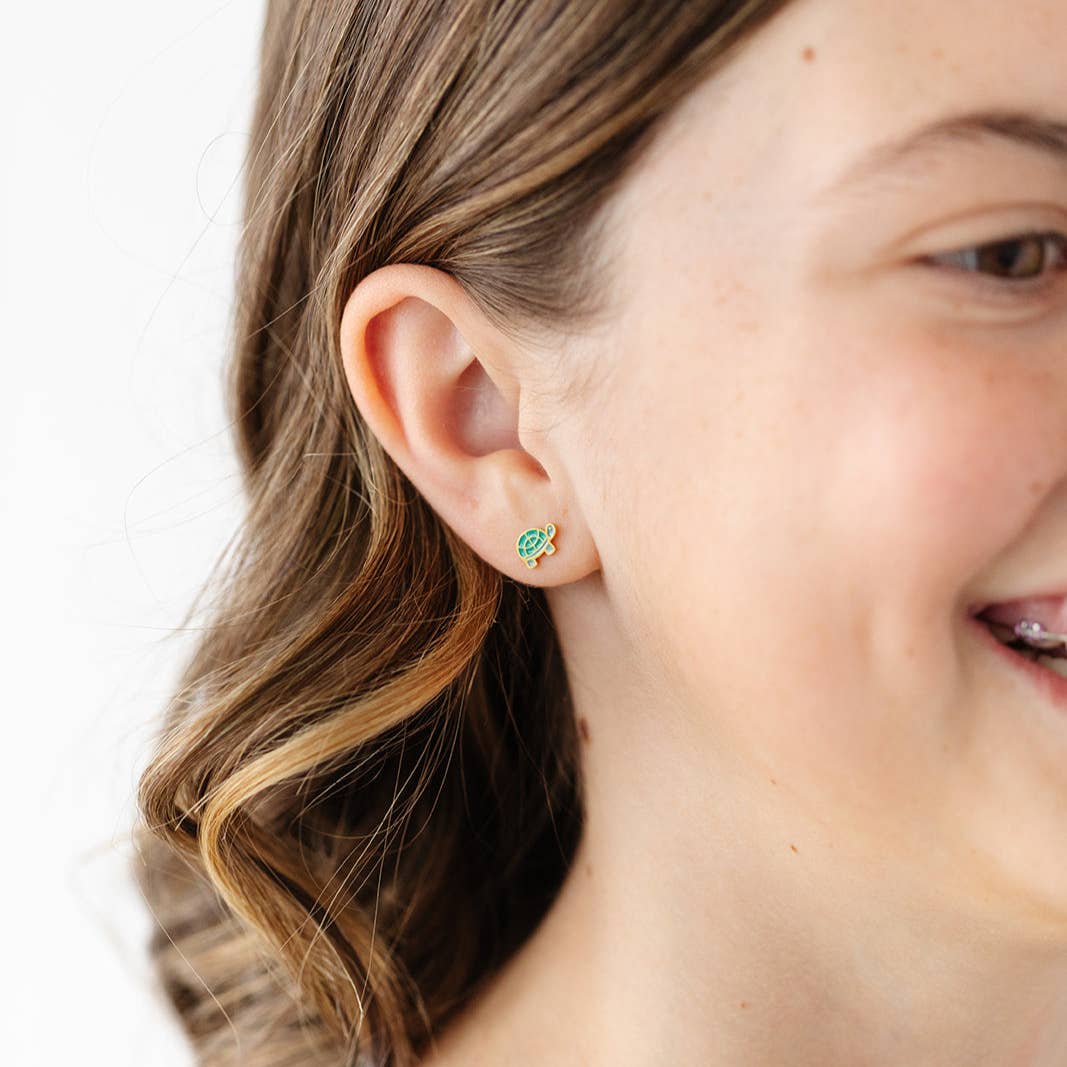 Turtle Stud Earrings