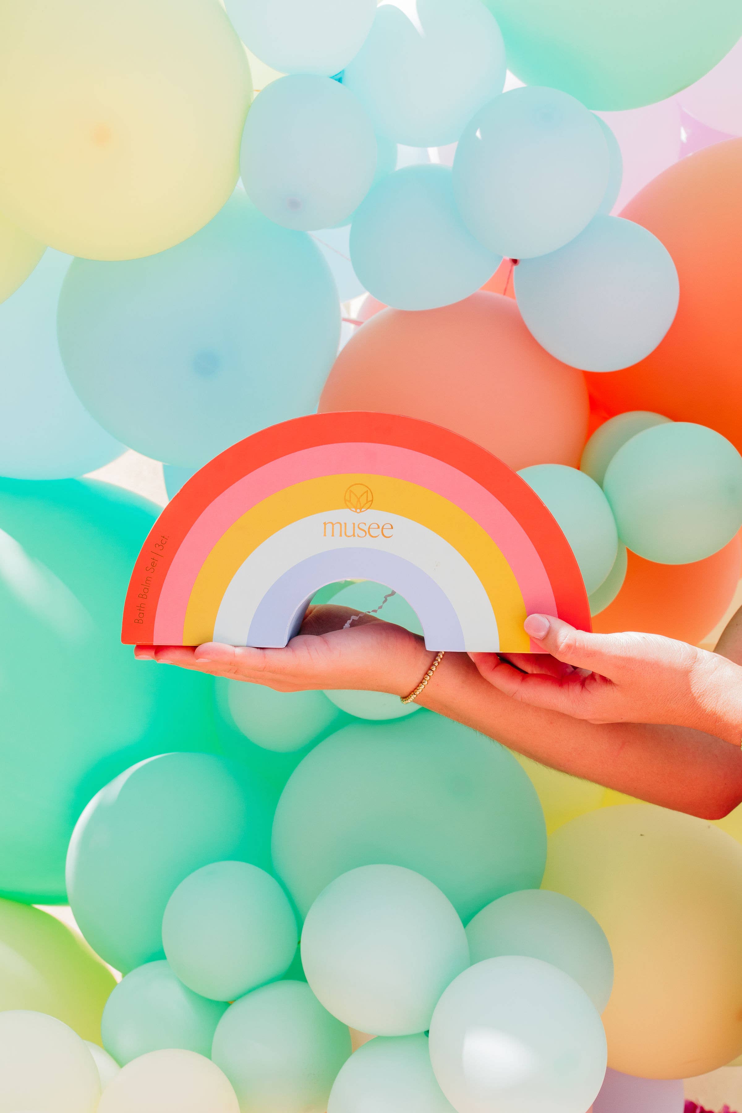Rainbow Bath Balm Set