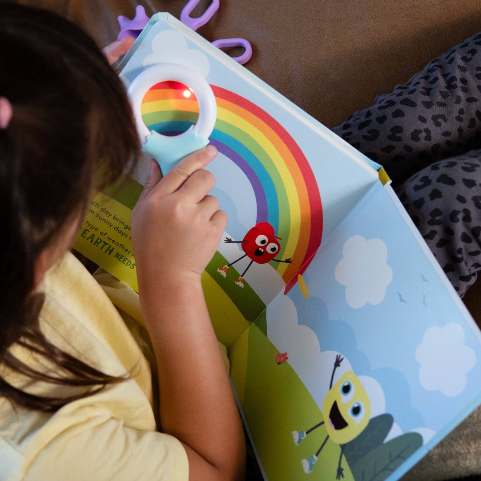 Glo Pals Light Up Book - Alex Asks: What is the Weather