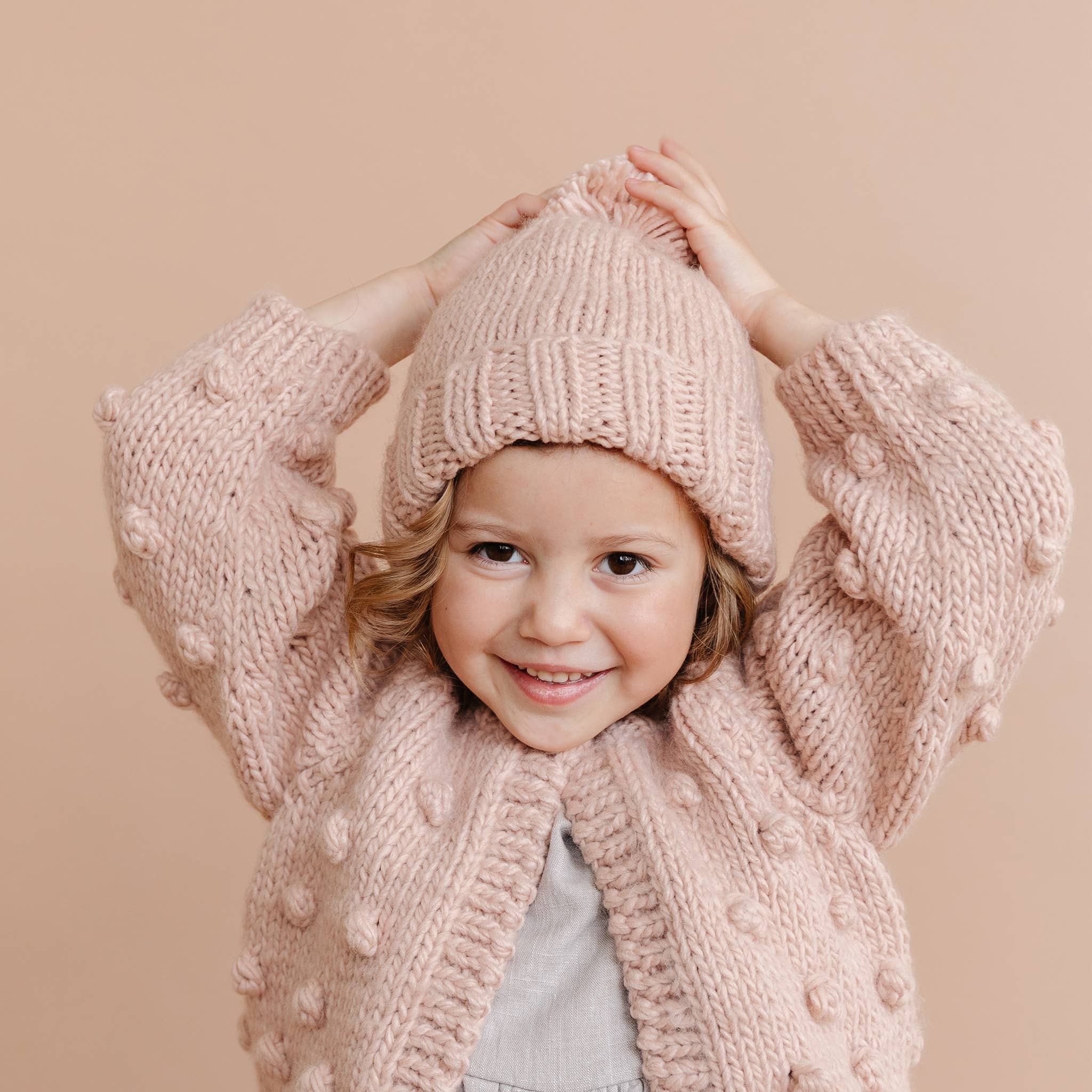 Classic Pom Hat Blush