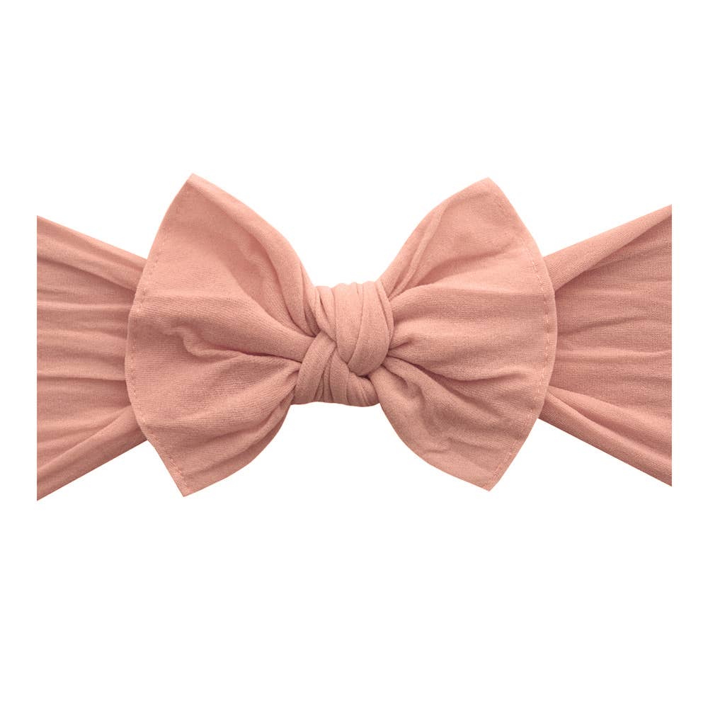 Baby Bling® The Original Knot Soft Nylon Headband: Ivory