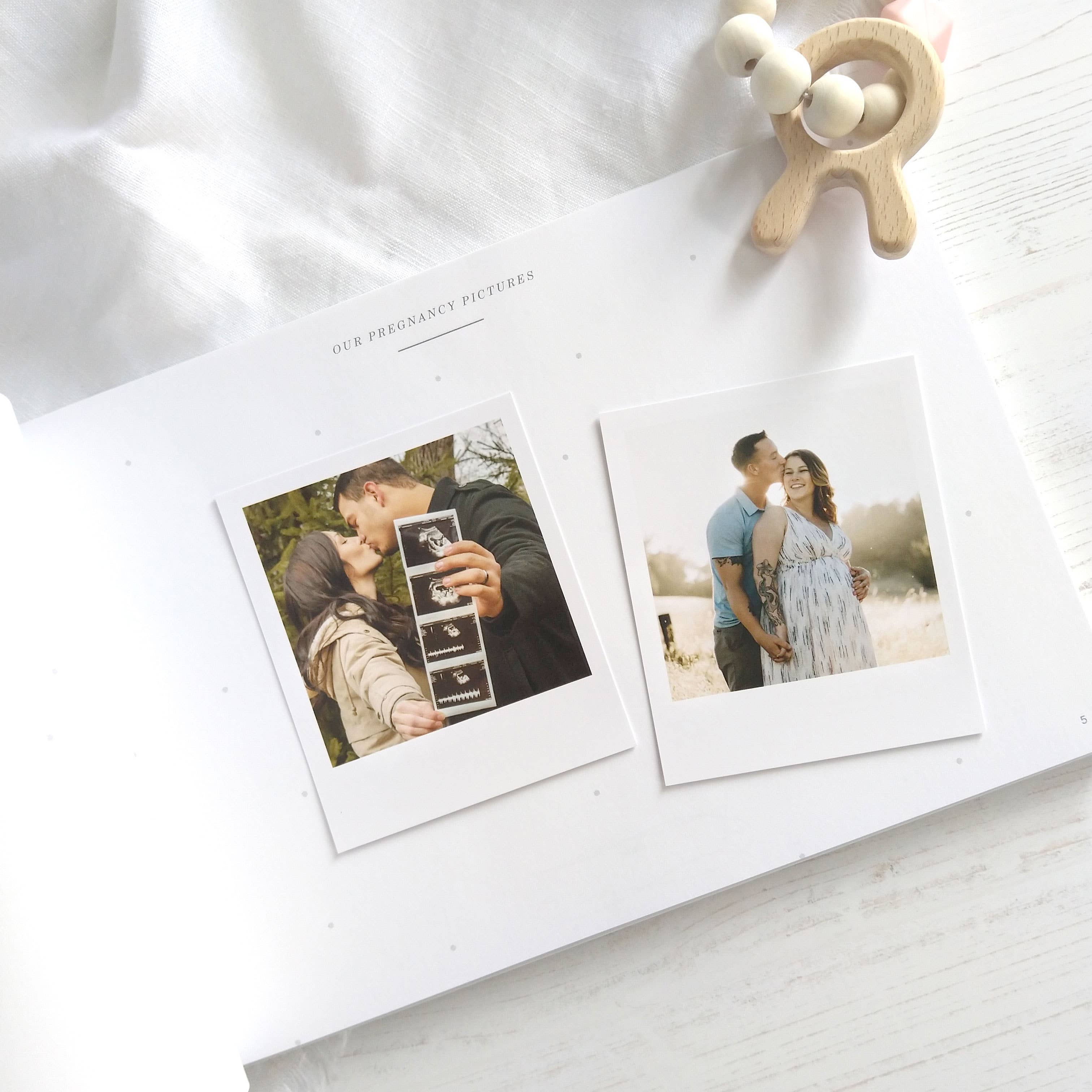 (Animals) Baby Journal, Baby Shower Gift, Keepsake Book