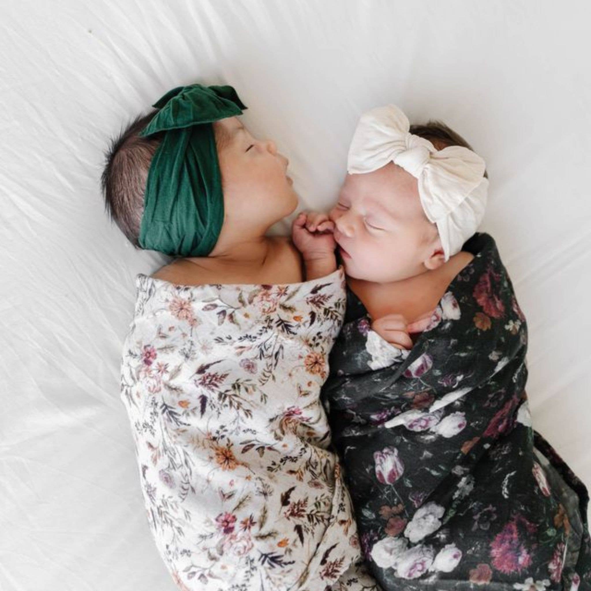 Baby Bling® The Original Knot Soft Nylon Headband: Ash