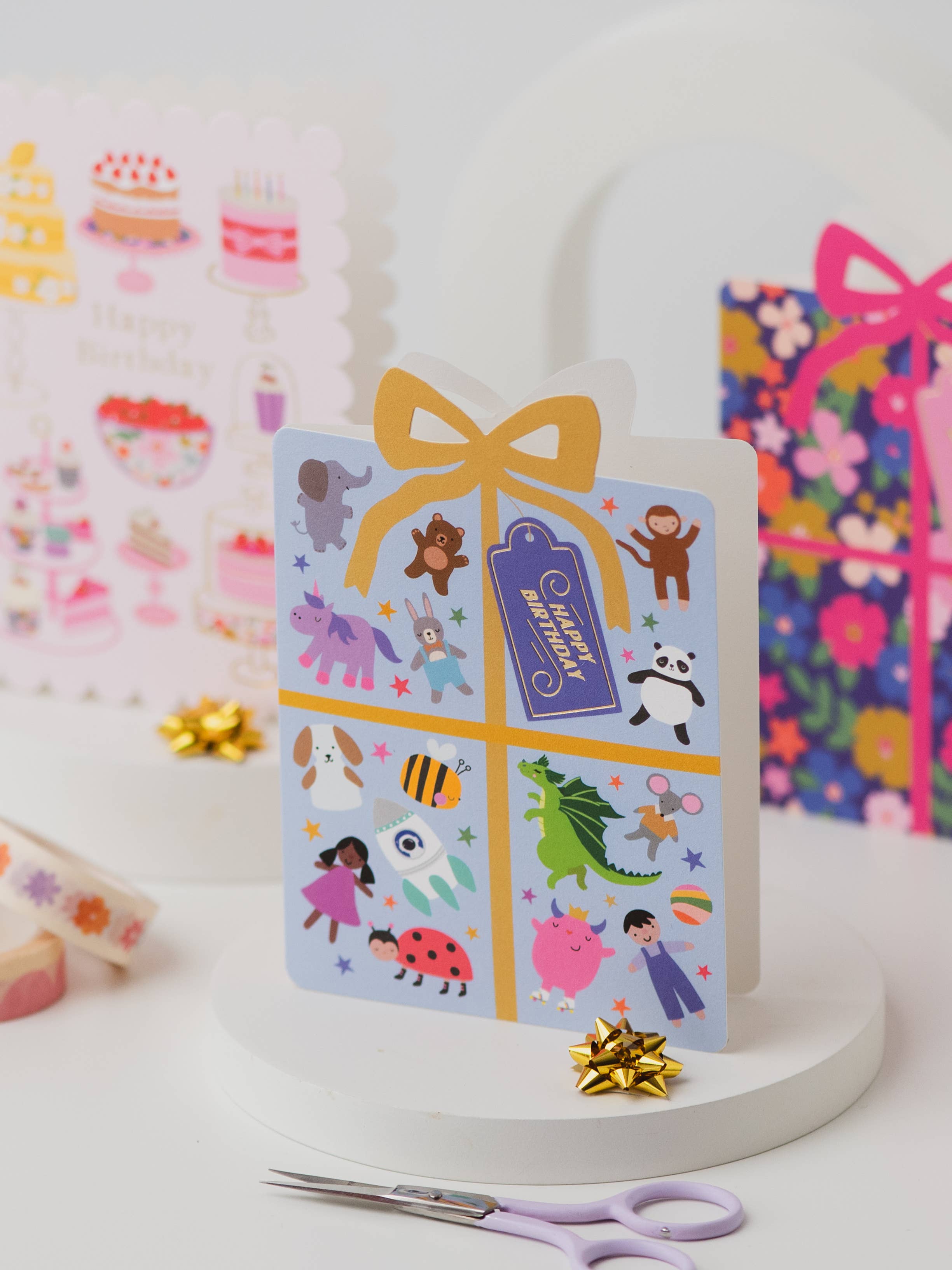 Wrapped in Wonder Present Card