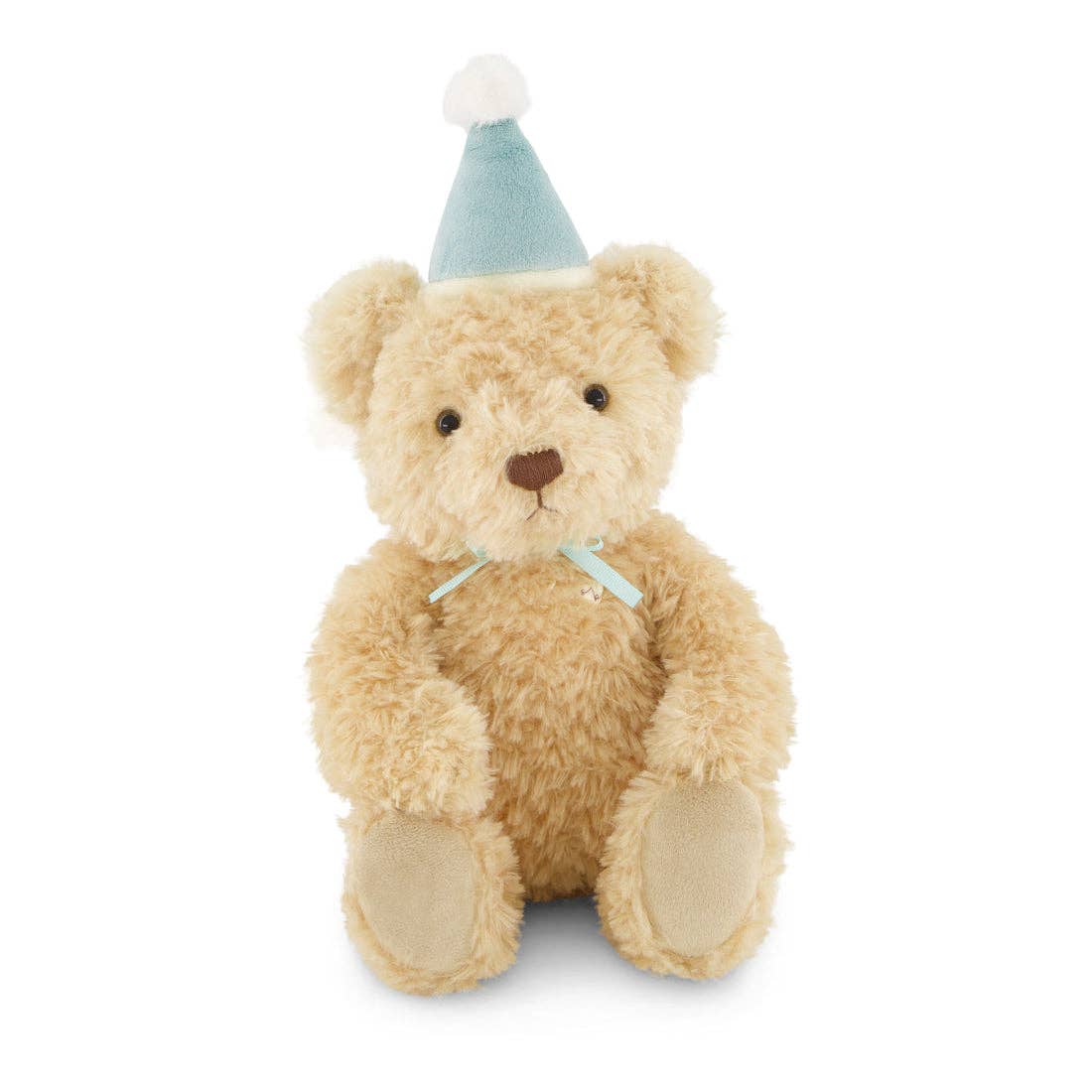 Birthday Teddy Bear Plush - Green Gingham