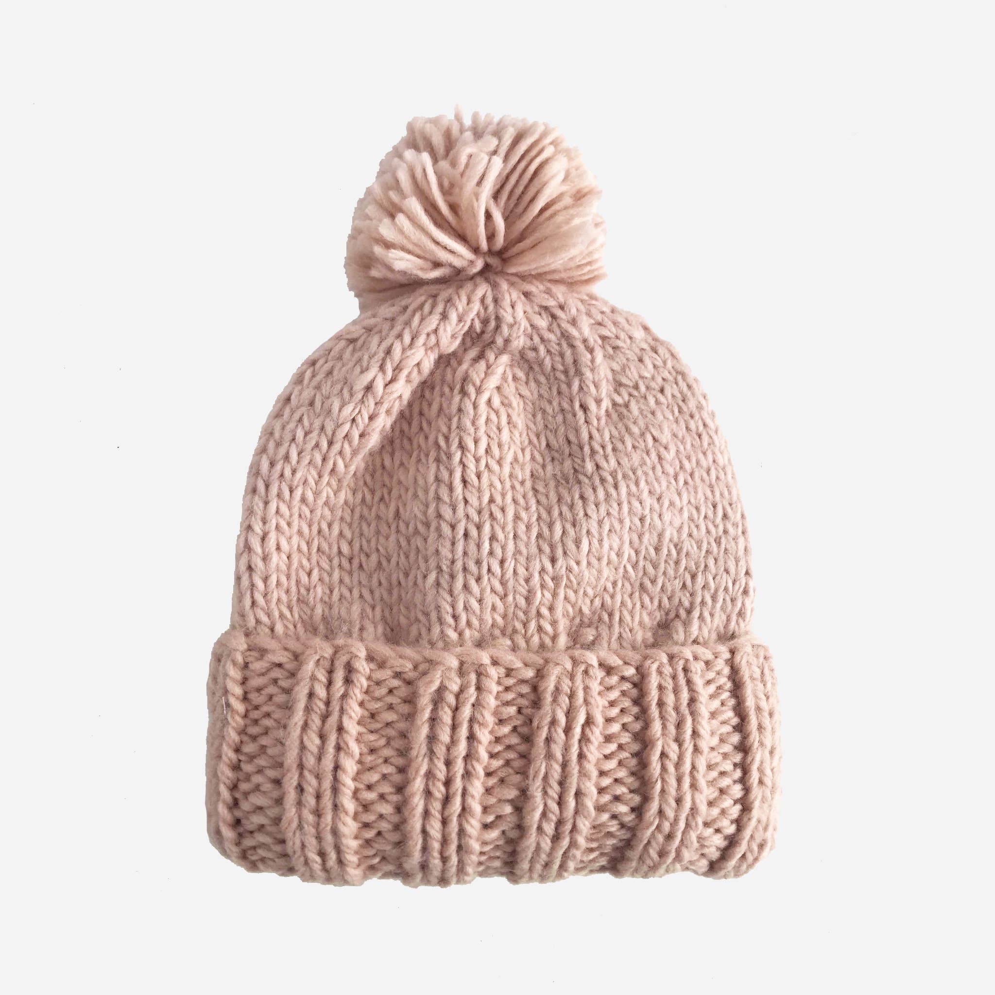 Classic Pom Hat Blush