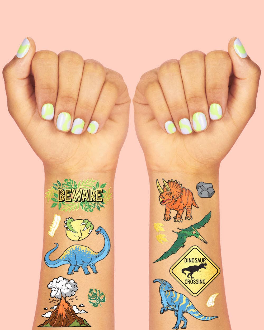 Dinosaur Temporary Tattoos | kids party, dinosaur birthday