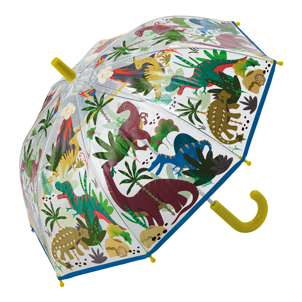 Dinosaur Transparent Color Changing Umbrella