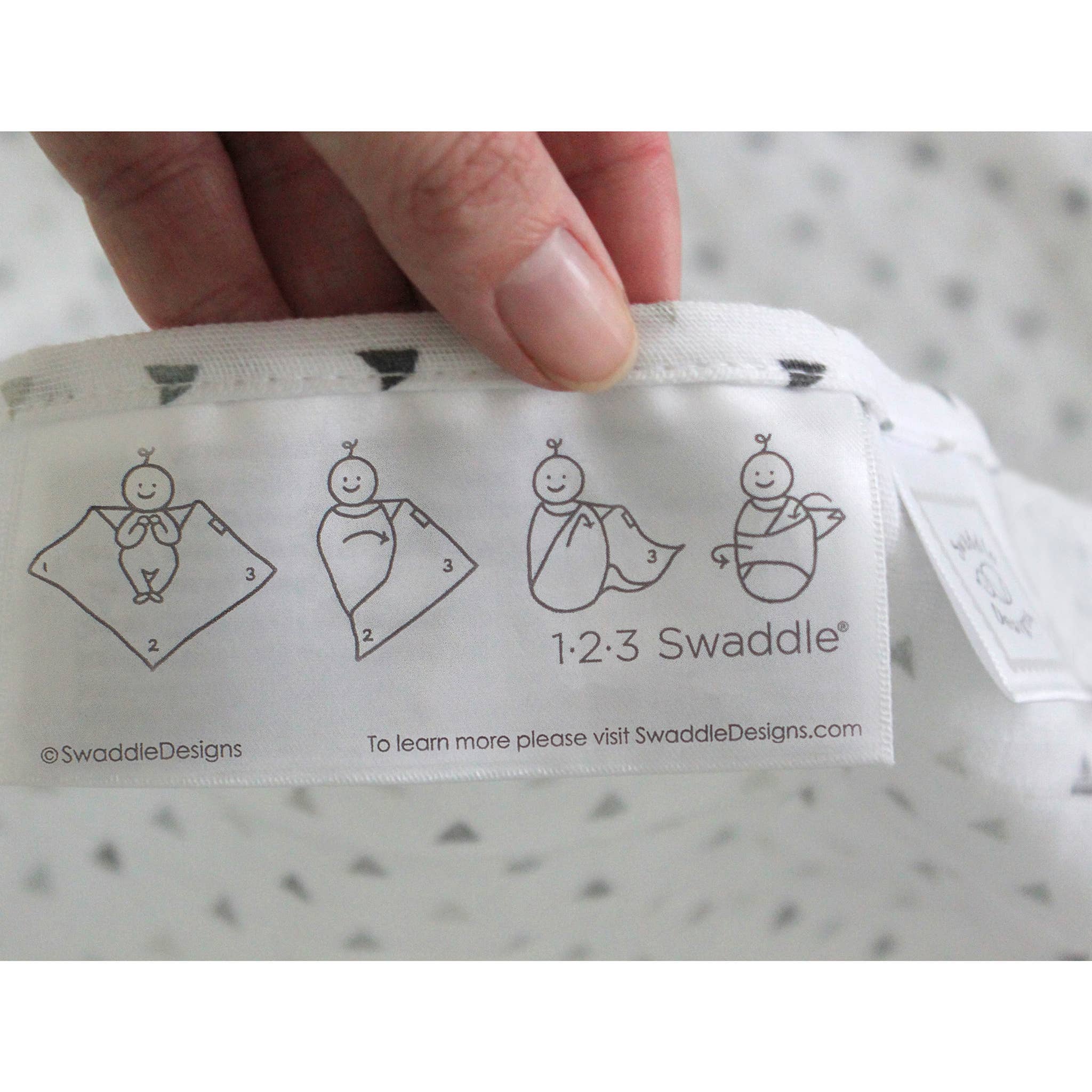 Muslin Swaddle Blankets, Set of 3, Little Lambs Goodnight