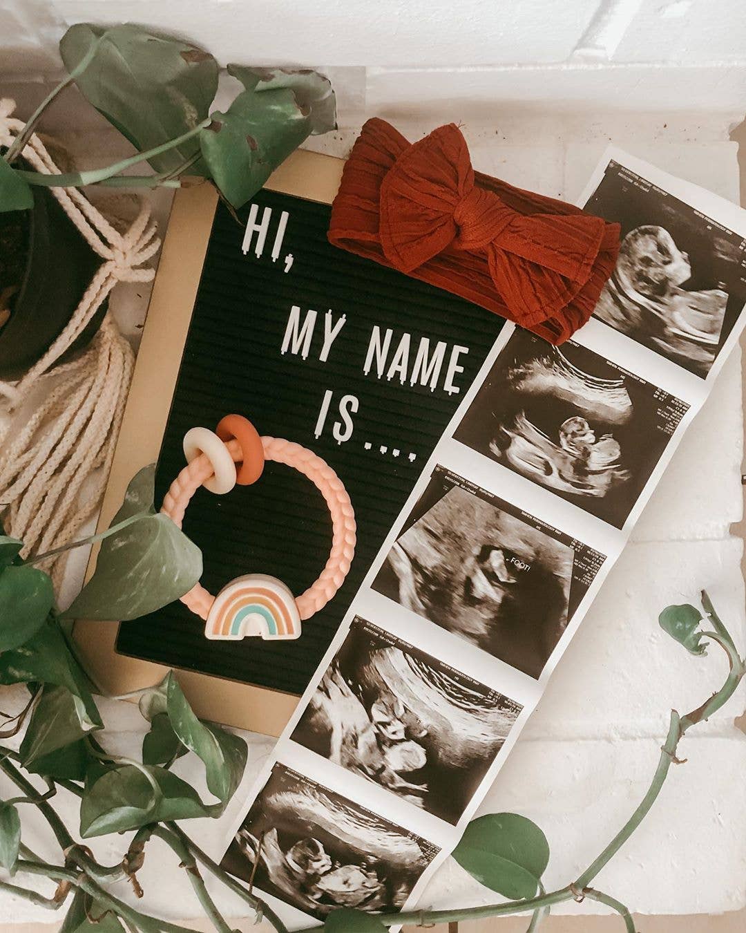 Ritzy Rattle™ Silicone Teether Rattles: Rainbow