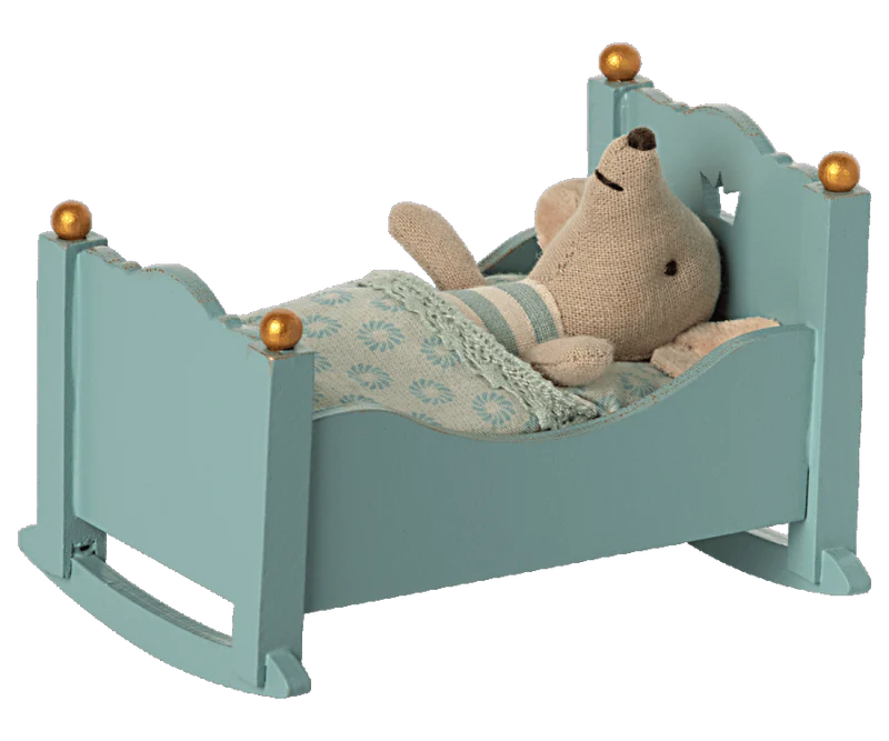 Cradle, Baby mouse - Blue