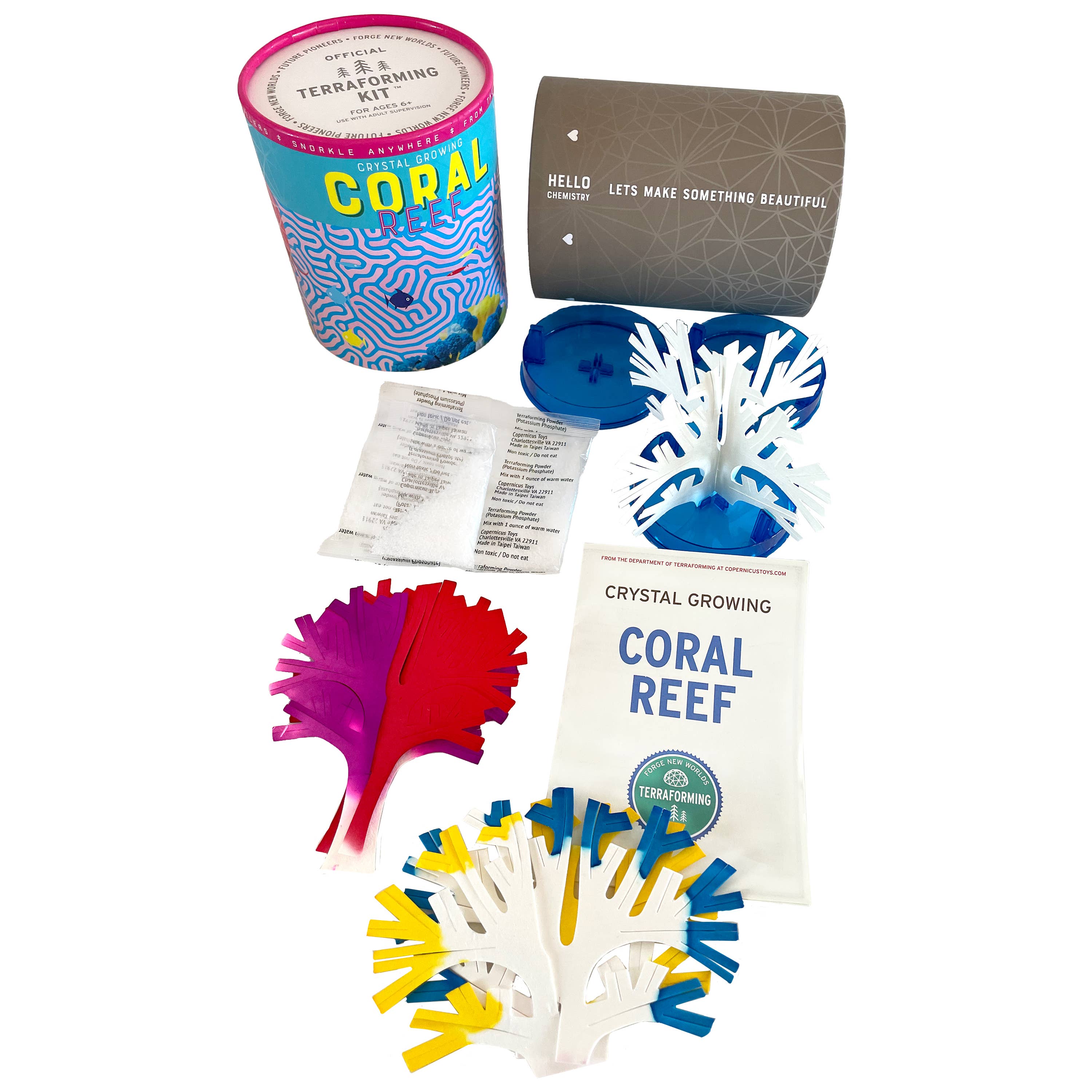 Crystal Growing Coral Reef |
Craft Kit Science Kit