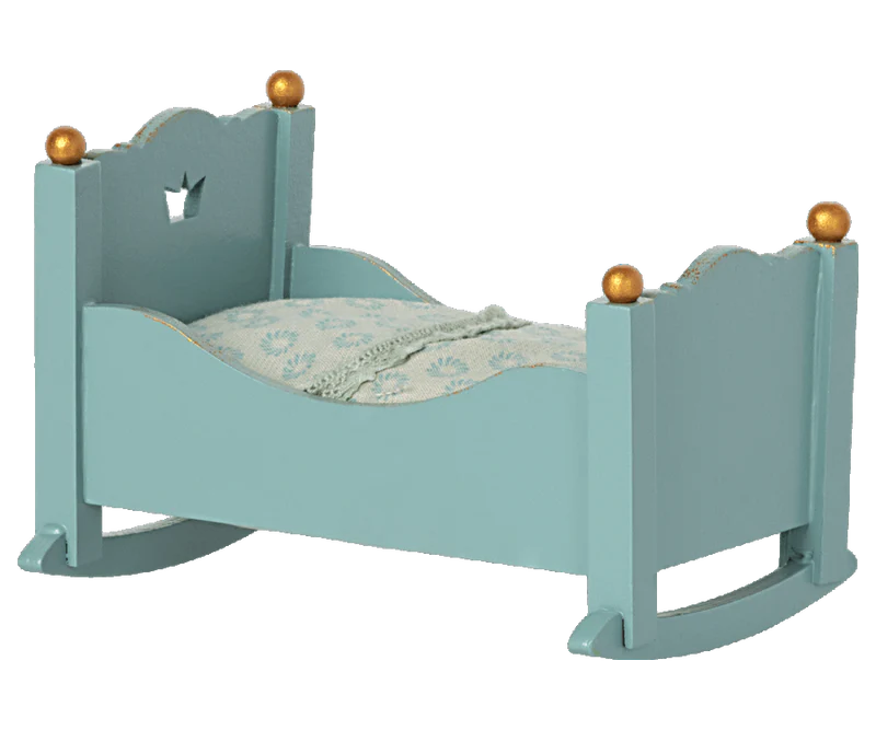 Cradle, Baby mouse - Blue